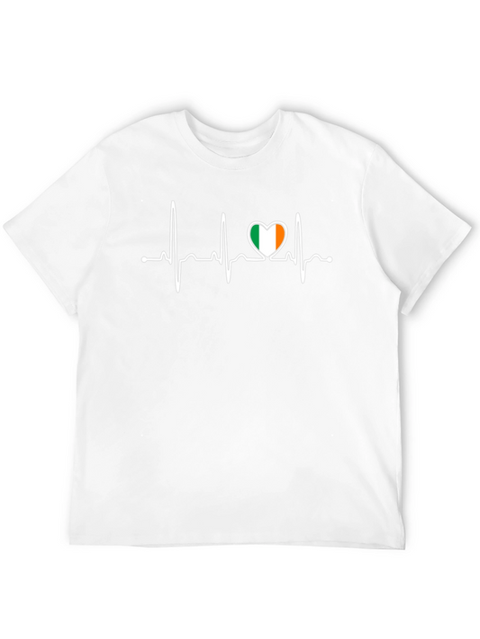 Ireland Heartbeat T-Shirt - Irish Pride