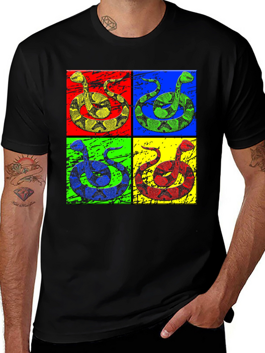 Pop Art Snake Graphic Tee