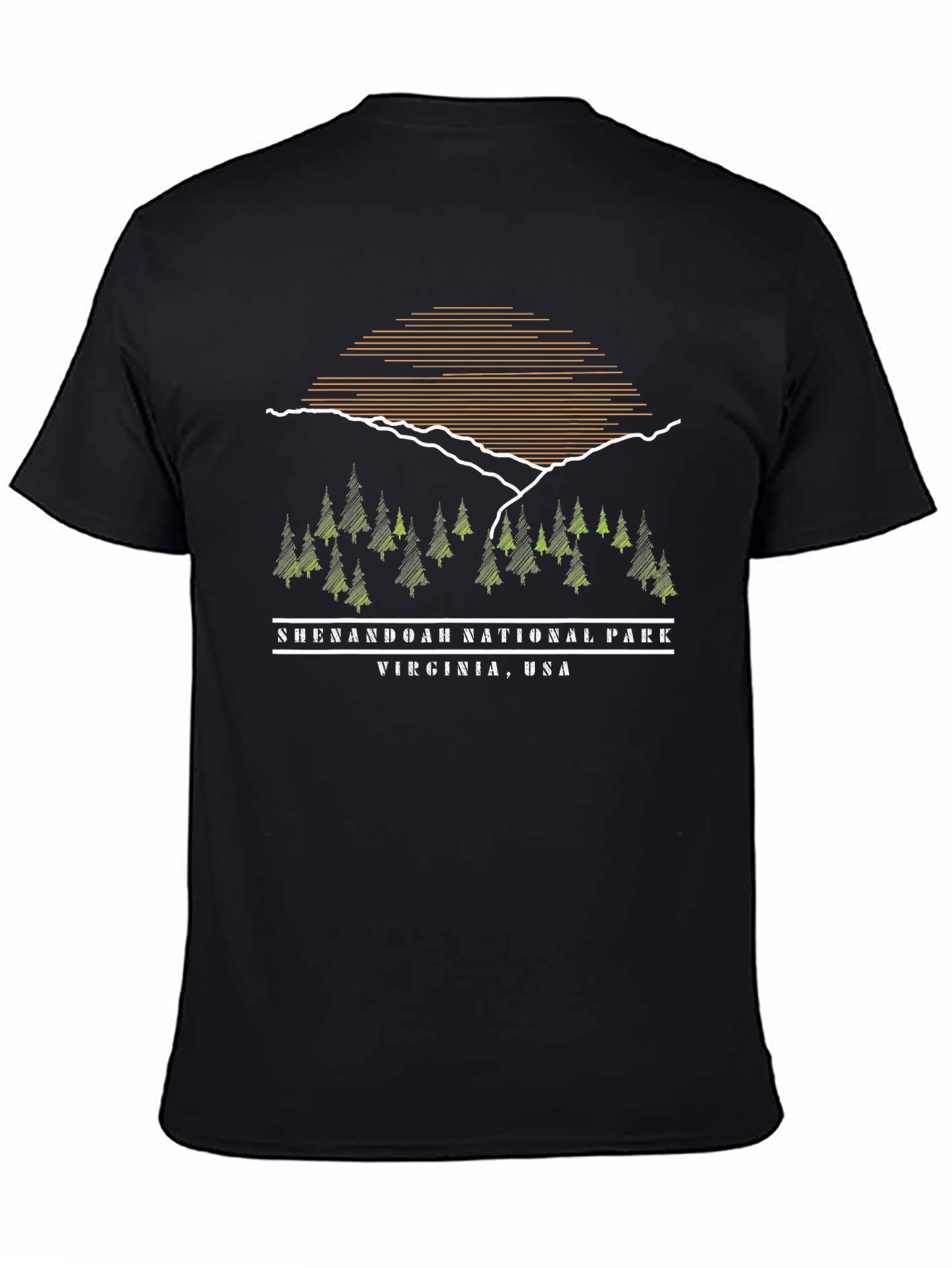 Shenandoah National Park T-Shirt: Virginia USA Graphic Tee