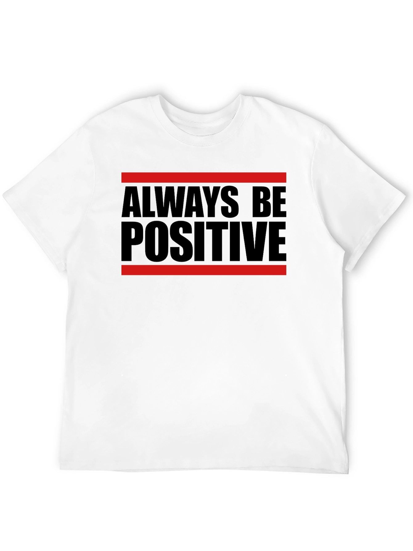 Always Be Positive Graphic Tee - Stylish Comfort