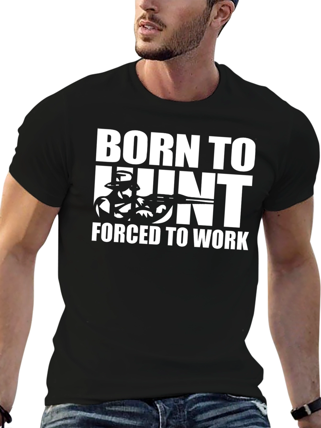 Born To Hunt Black T-Shirt