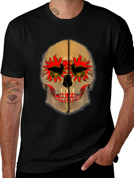 Skull Graphic Tee - Unique Art T-Shirt
