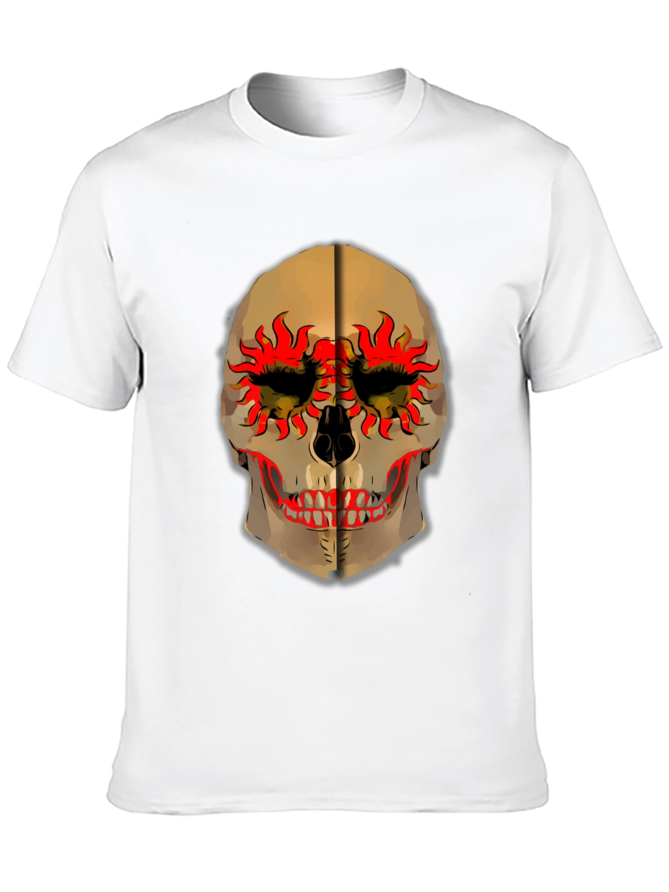 Skull Graphic Tee - Unique Art T-Shirt