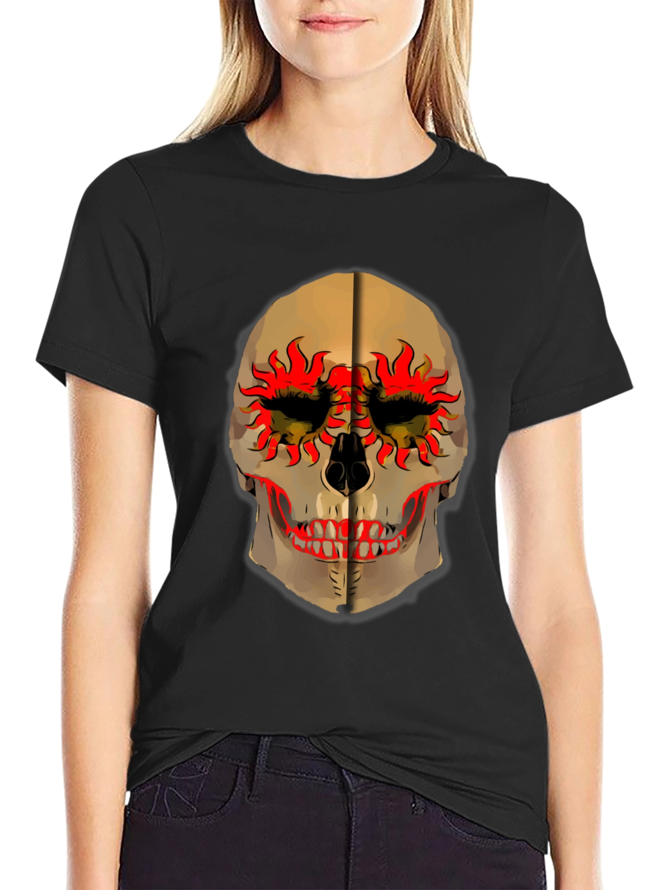 Skull Graphic Tee - Unique Art T-Shirt