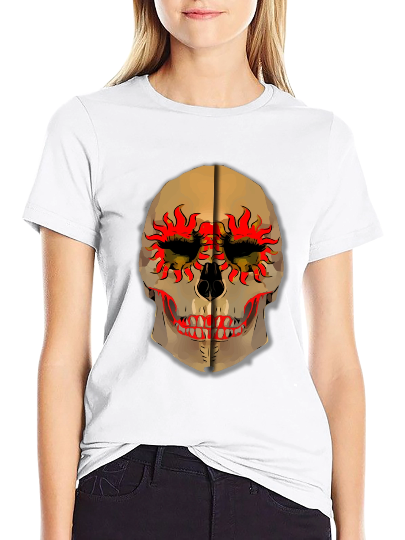 Skull Graphic Tee - Unique Art T-Shirt