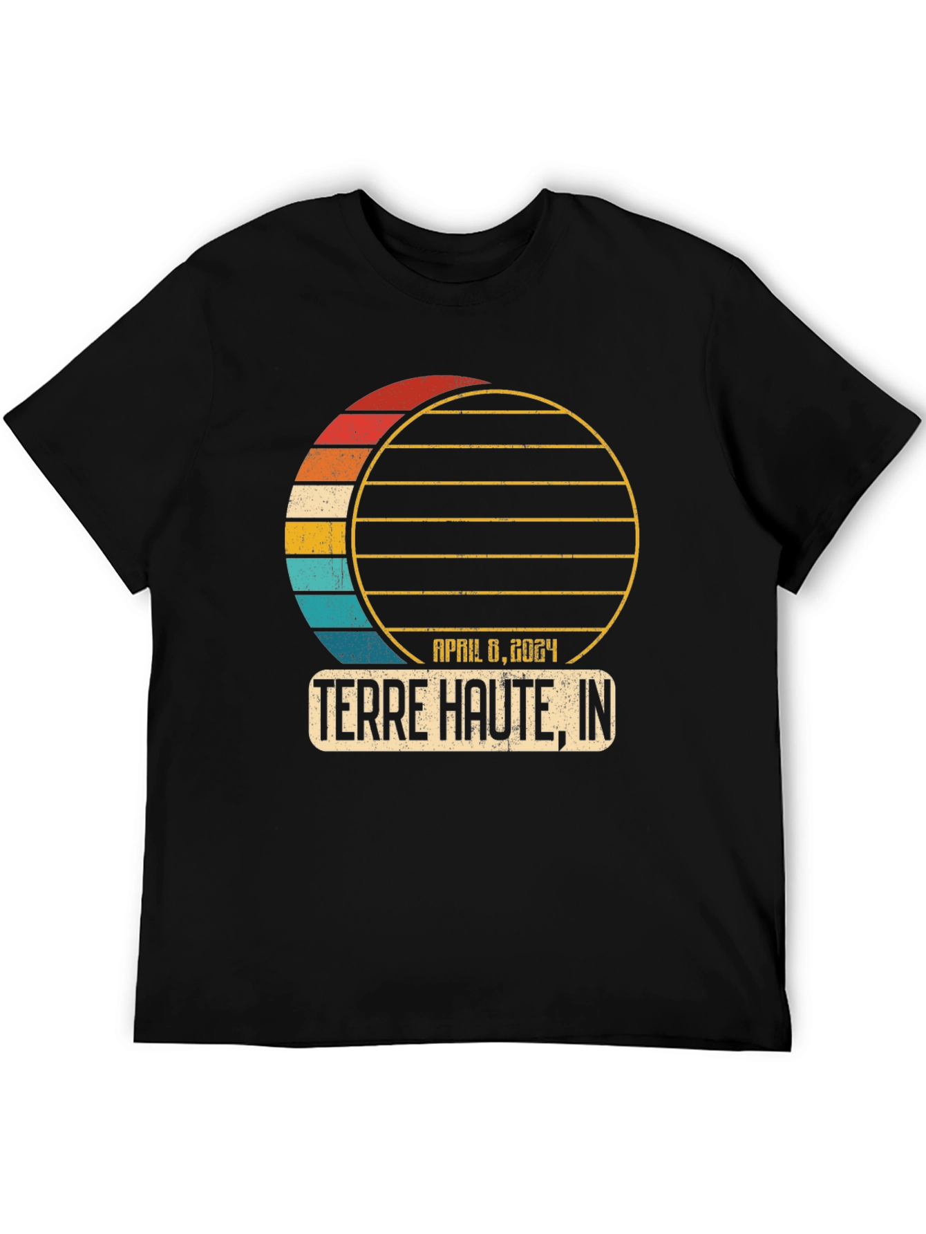 Terre Haute IN April 8 2024 Eclipse T-Shirt