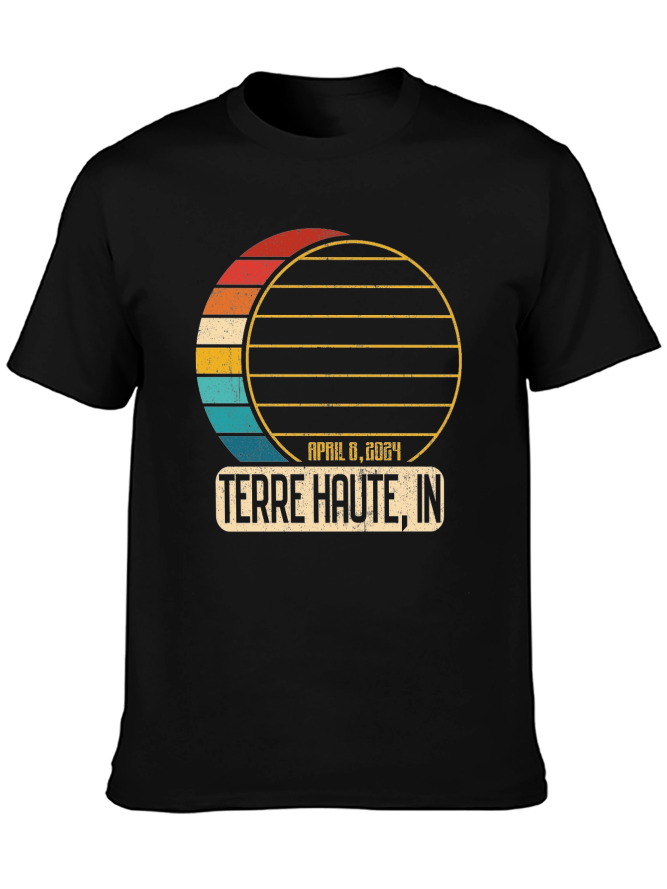 Terre Haute IN April 8 2024 Eclipse T-Shirt