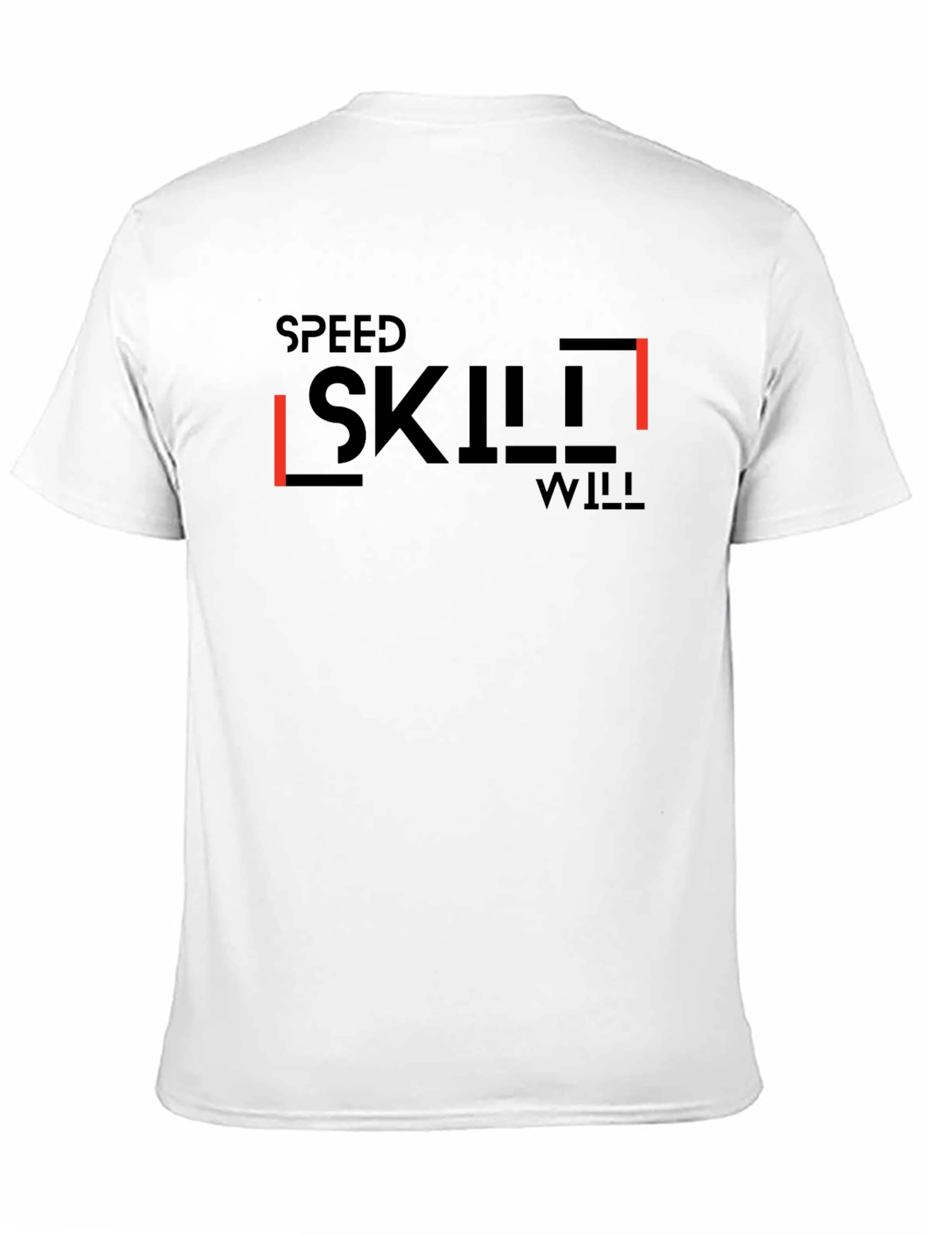 Speed Skill Will Black Graphic Tee