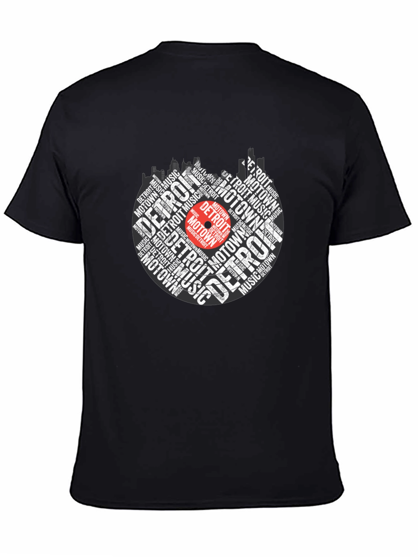 Detroit Motown Music Graphic Tee