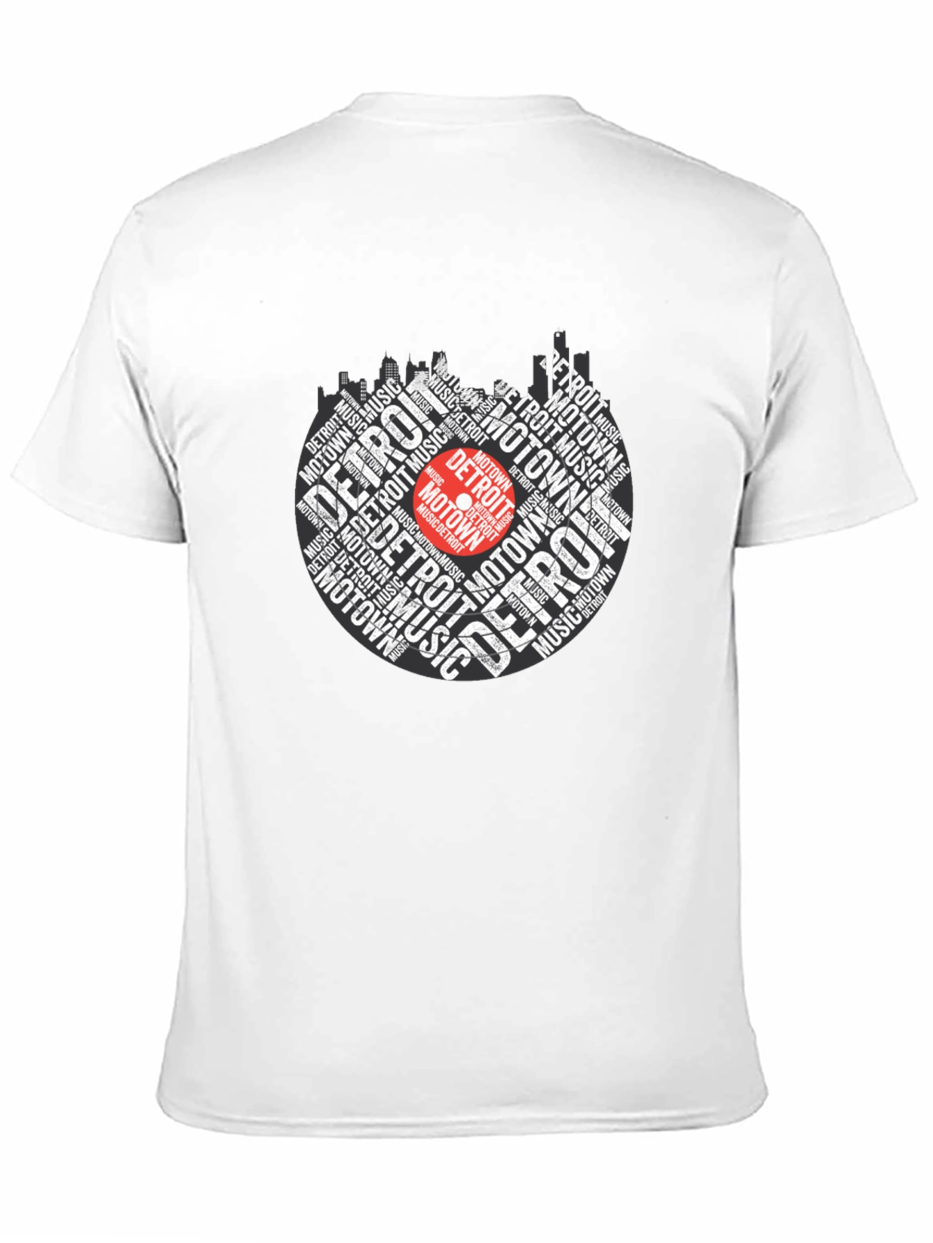 Detroit Motown Music Graphic Tee