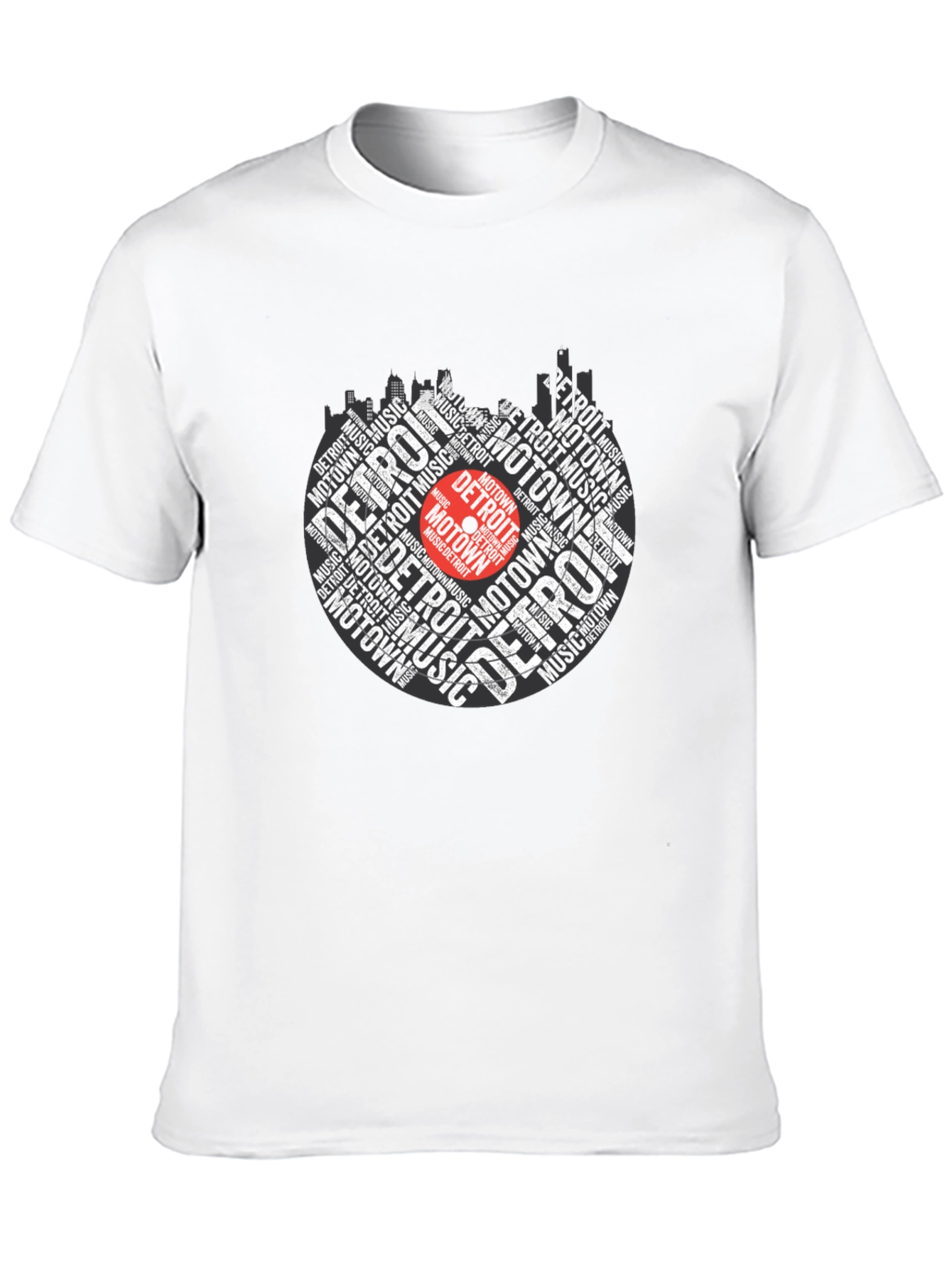 Detroit Motown Music Graphic Tee