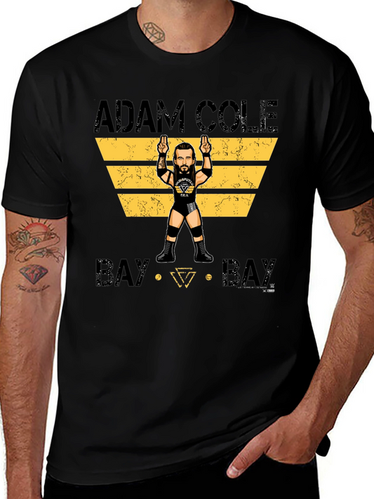 Adam Cole Bay Bay T-Shirt Wrestling Fan Apparel