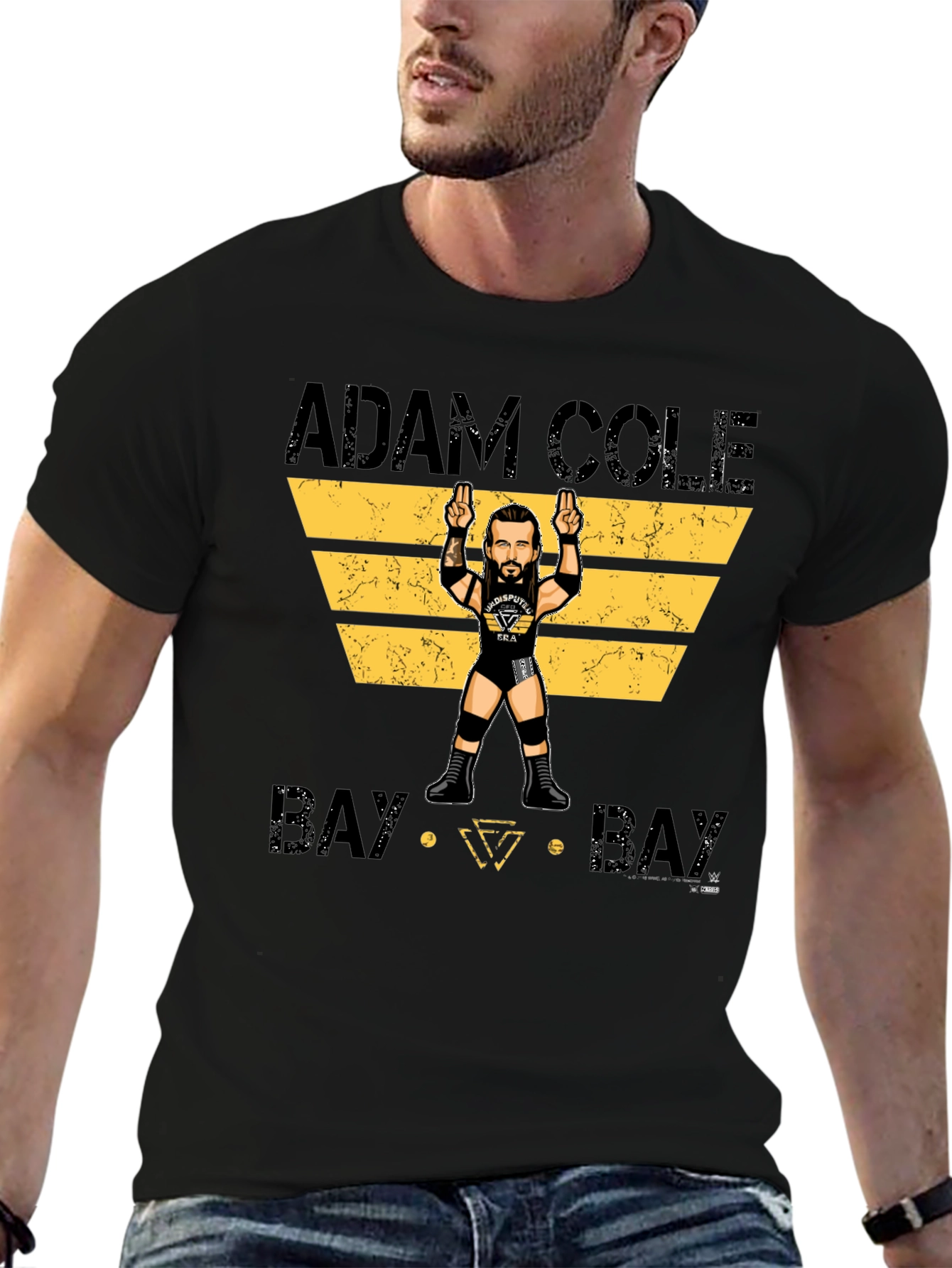 Adam Cole Bay Bay T-Shirt Wrestling Fan Apparel