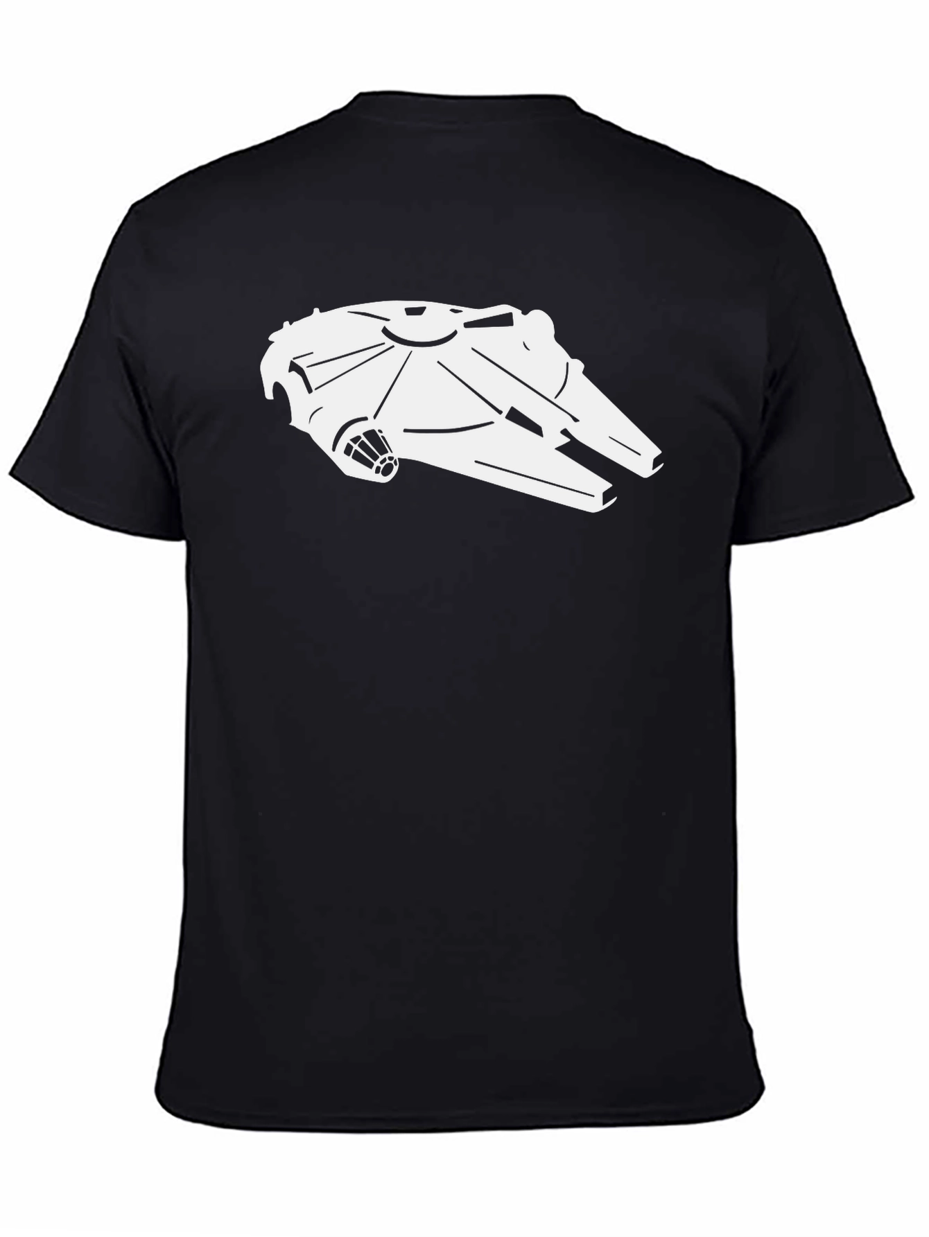 Millennium Falcon Graphic Tee - Black
