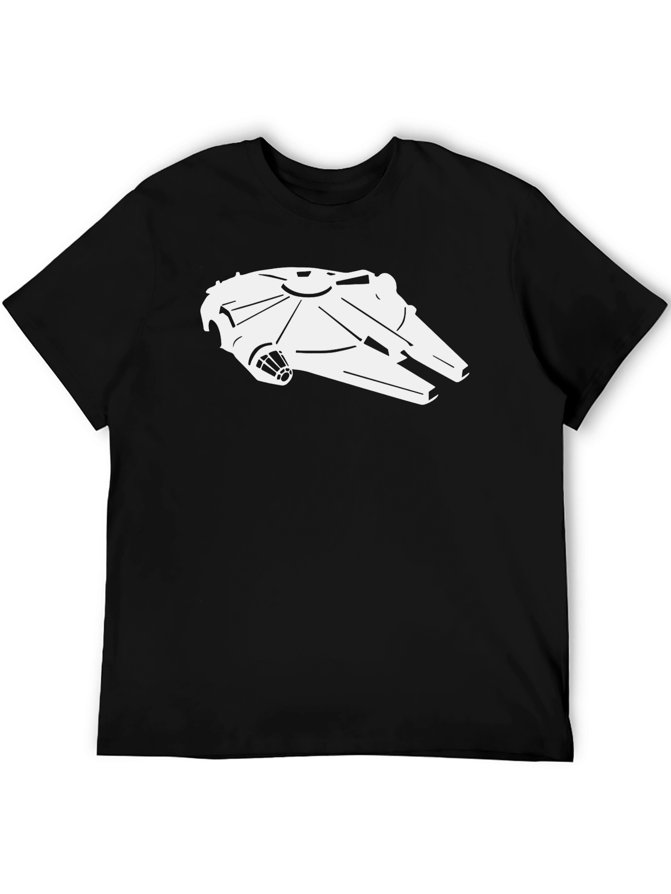 Millennium Falcon Graphic Tee - Black