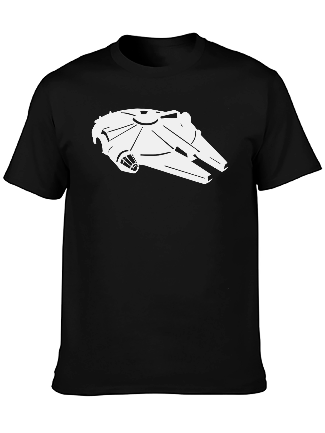 Millennium Falcon Graphic Tee - Black