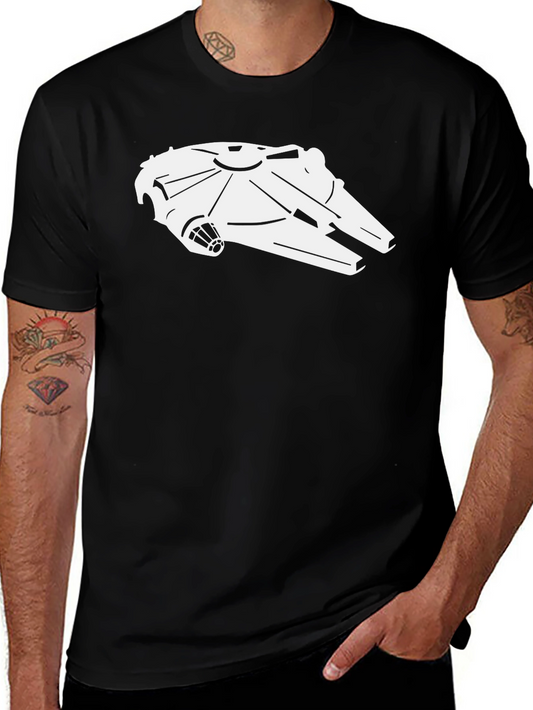 Millennium Falcon Graphic Tee - Black