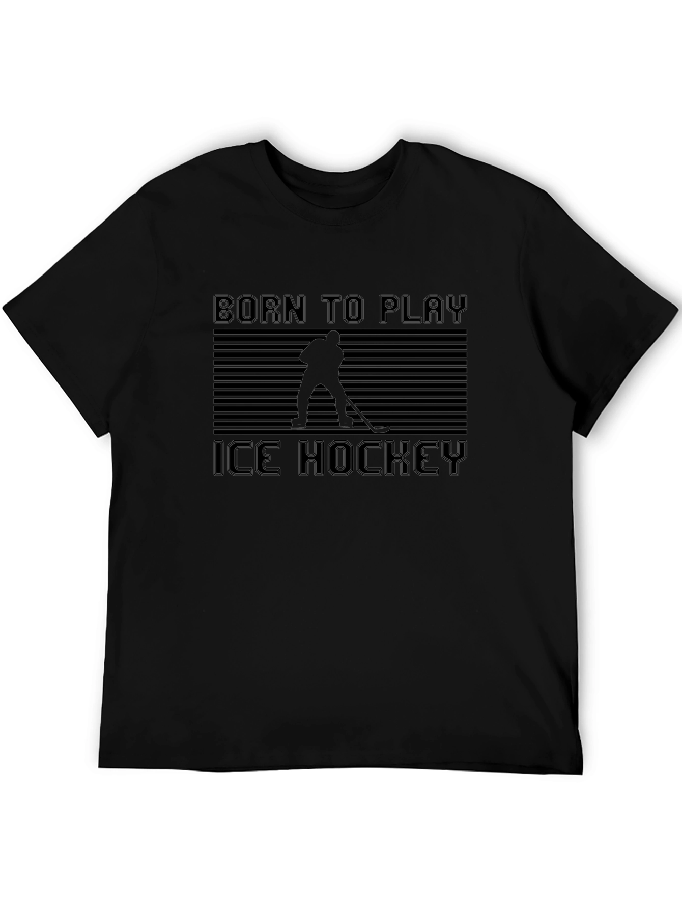 Born To Play Ice Hockey T-Shirt