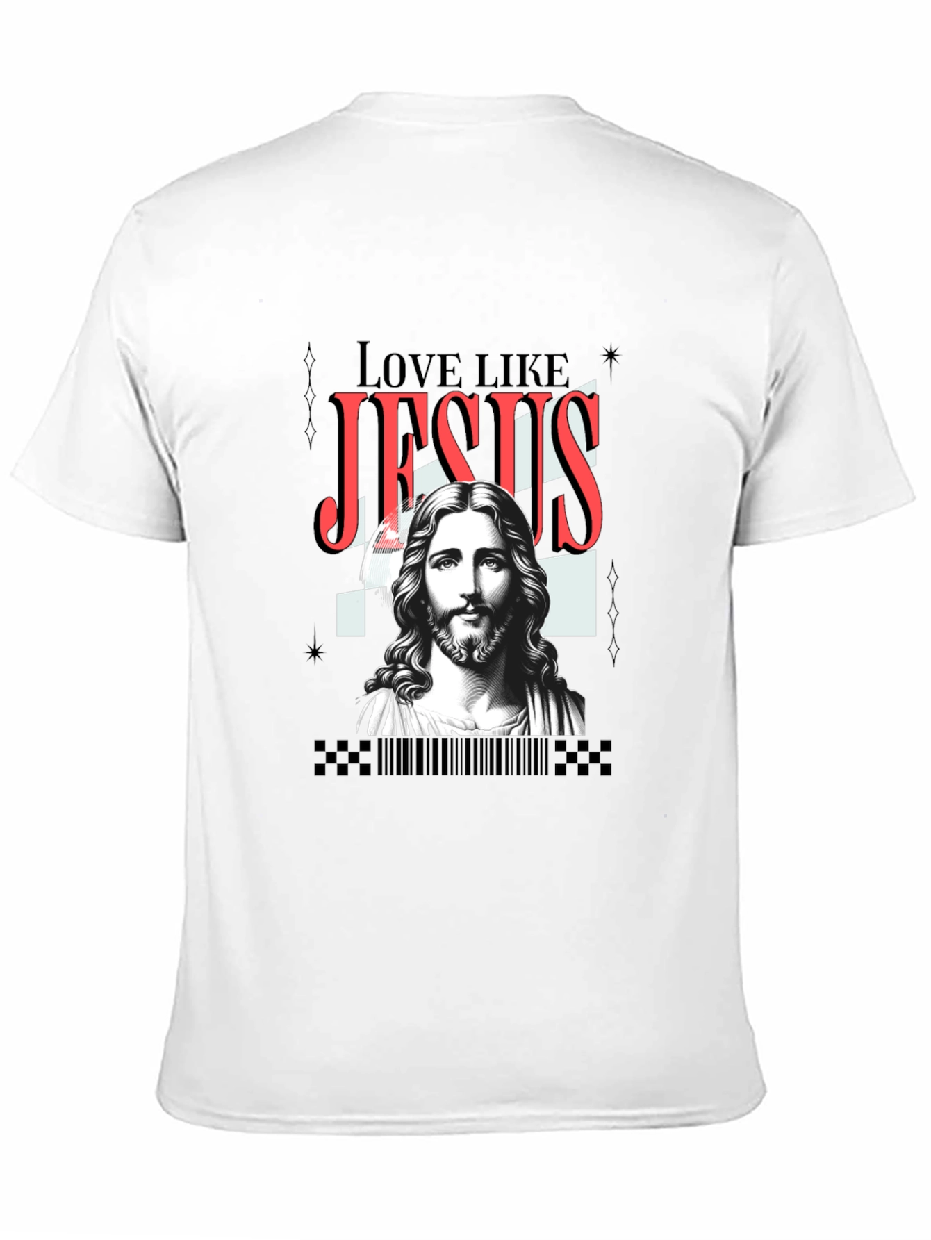 Love Like Jesus Graphic Tee - Black