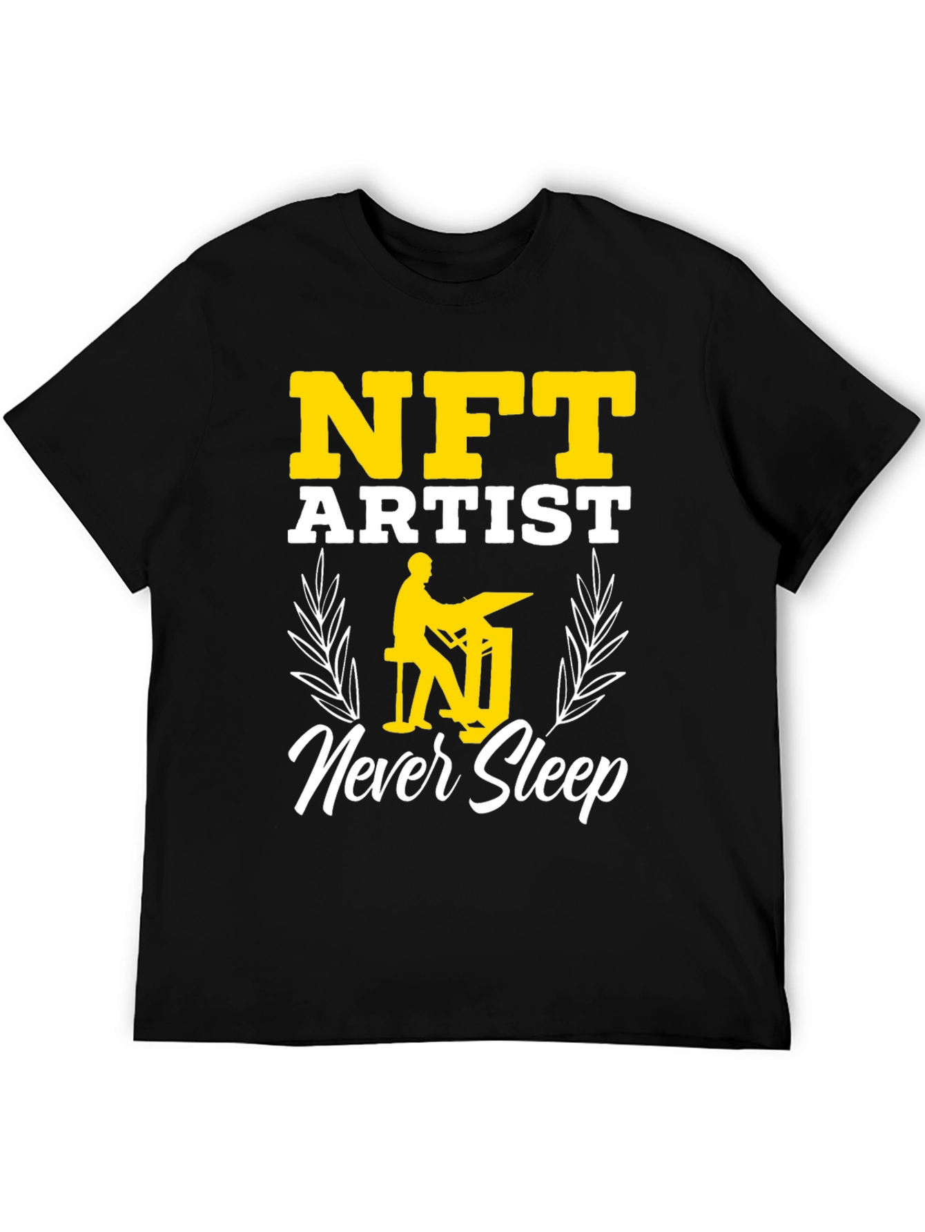NFT Artist Never Sleep Graphic Tee