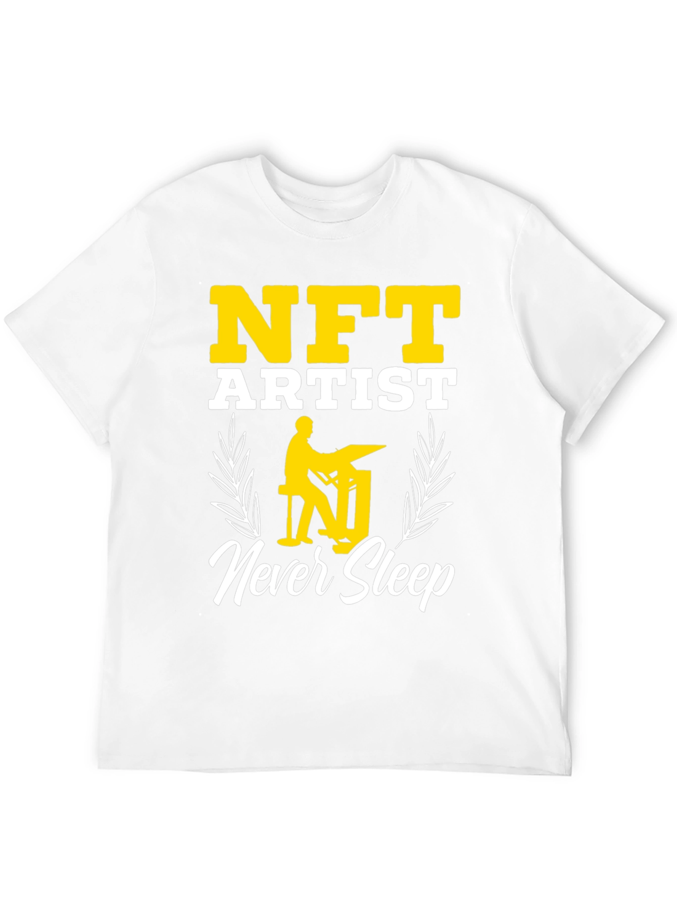 NFT Artist Never Sleep Graphic Tee
