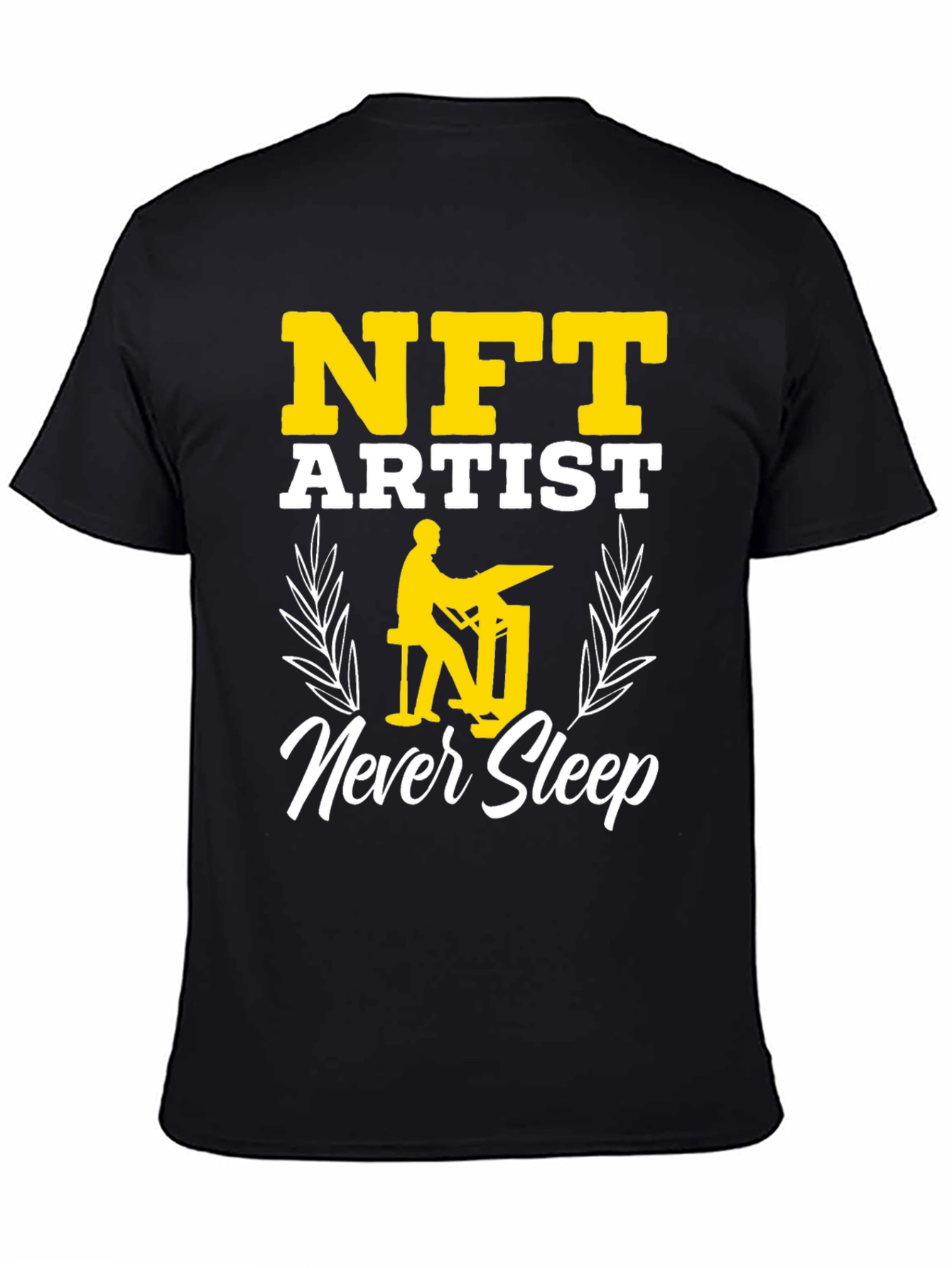 NFT Artist Never Sleep Graphic Tee