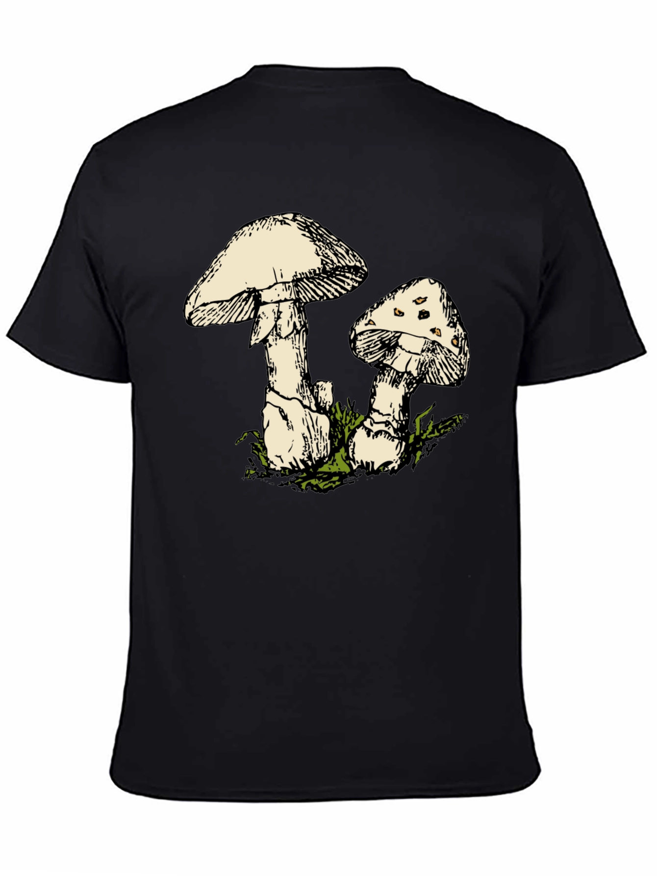 Mushroom Graphic T-Shirt - Nature Inspired Tee