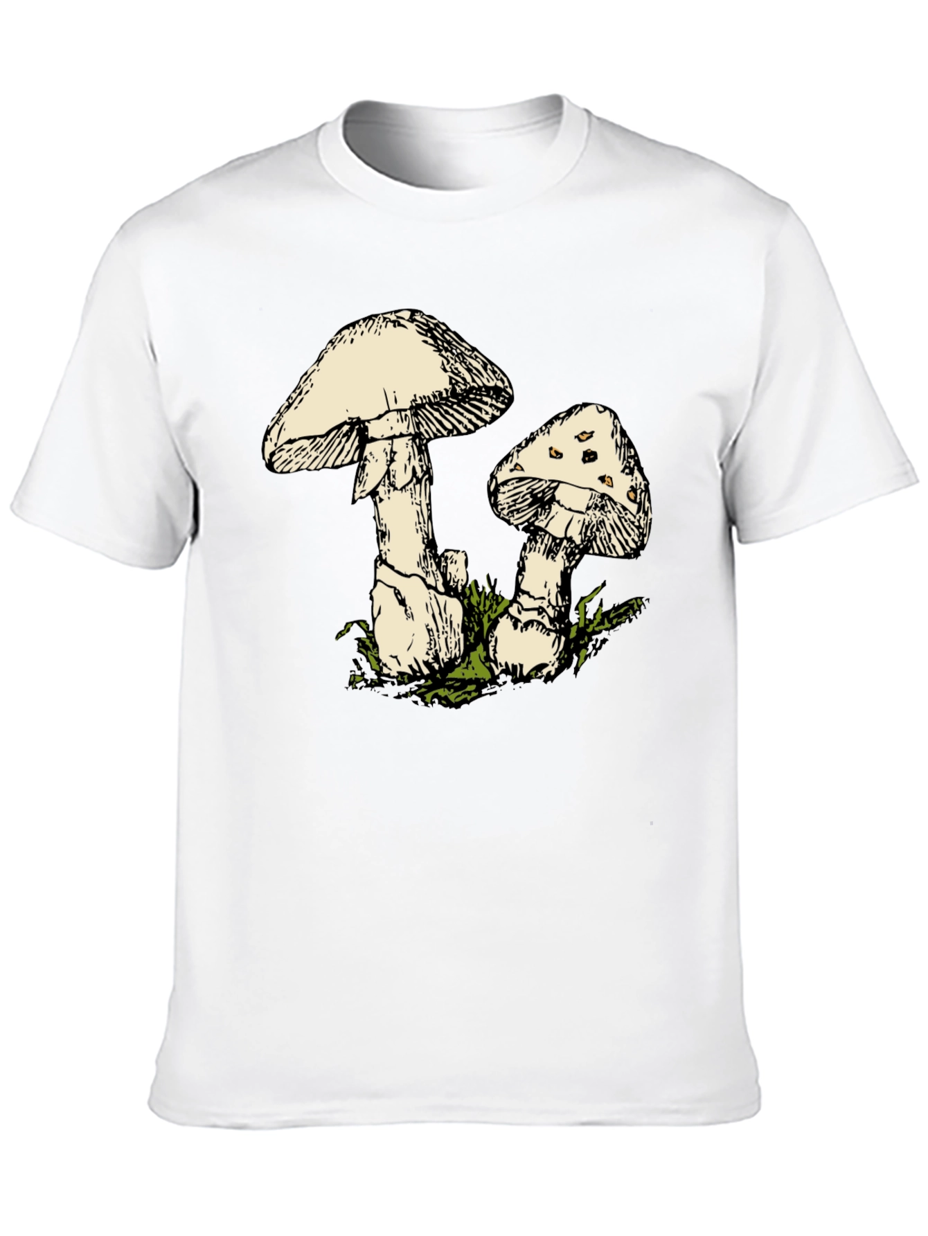 Mushroom Graphic T-Shirt - Nature Inspired Tee