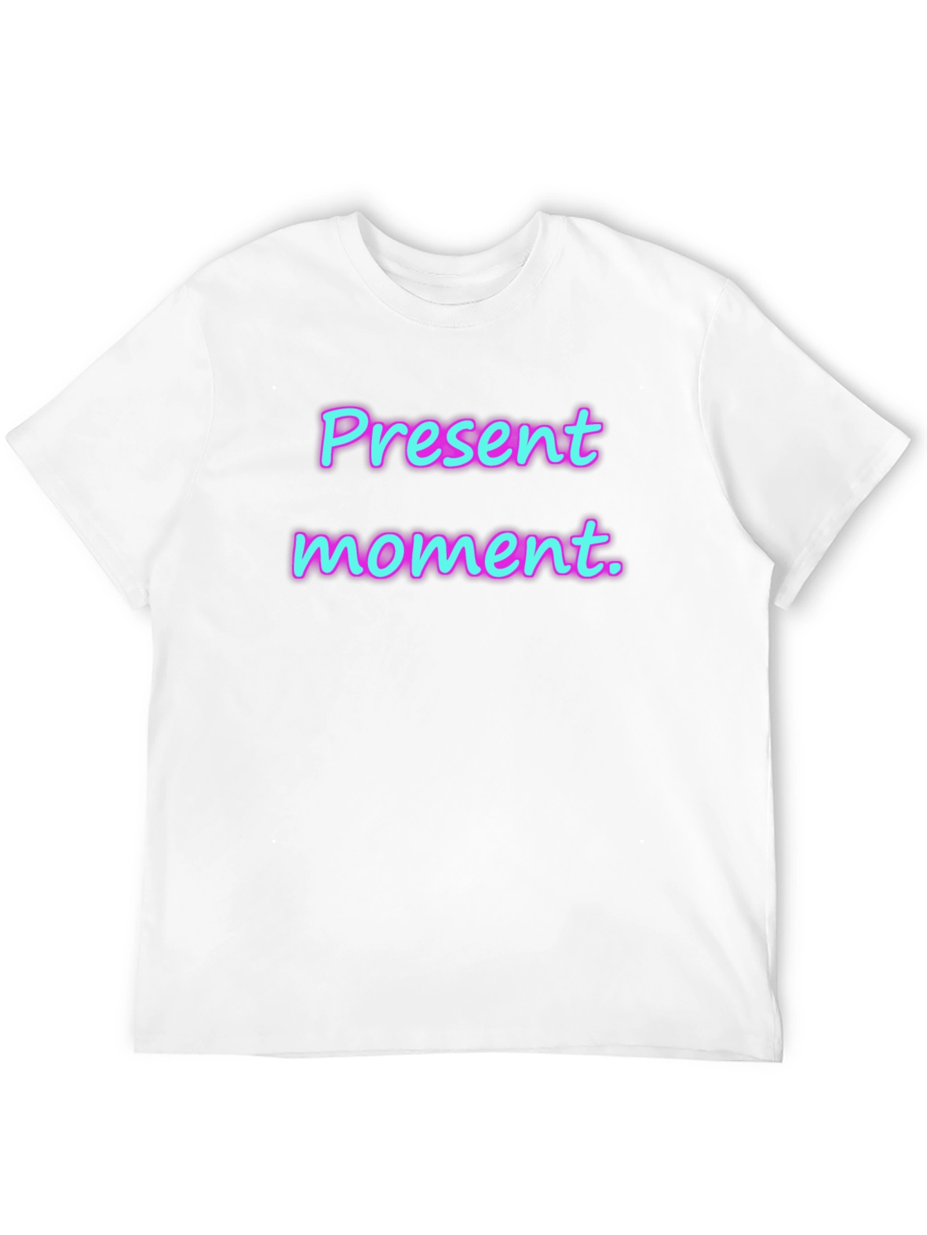 Present Moment Graphic Tee - Mens Black T-Shirt