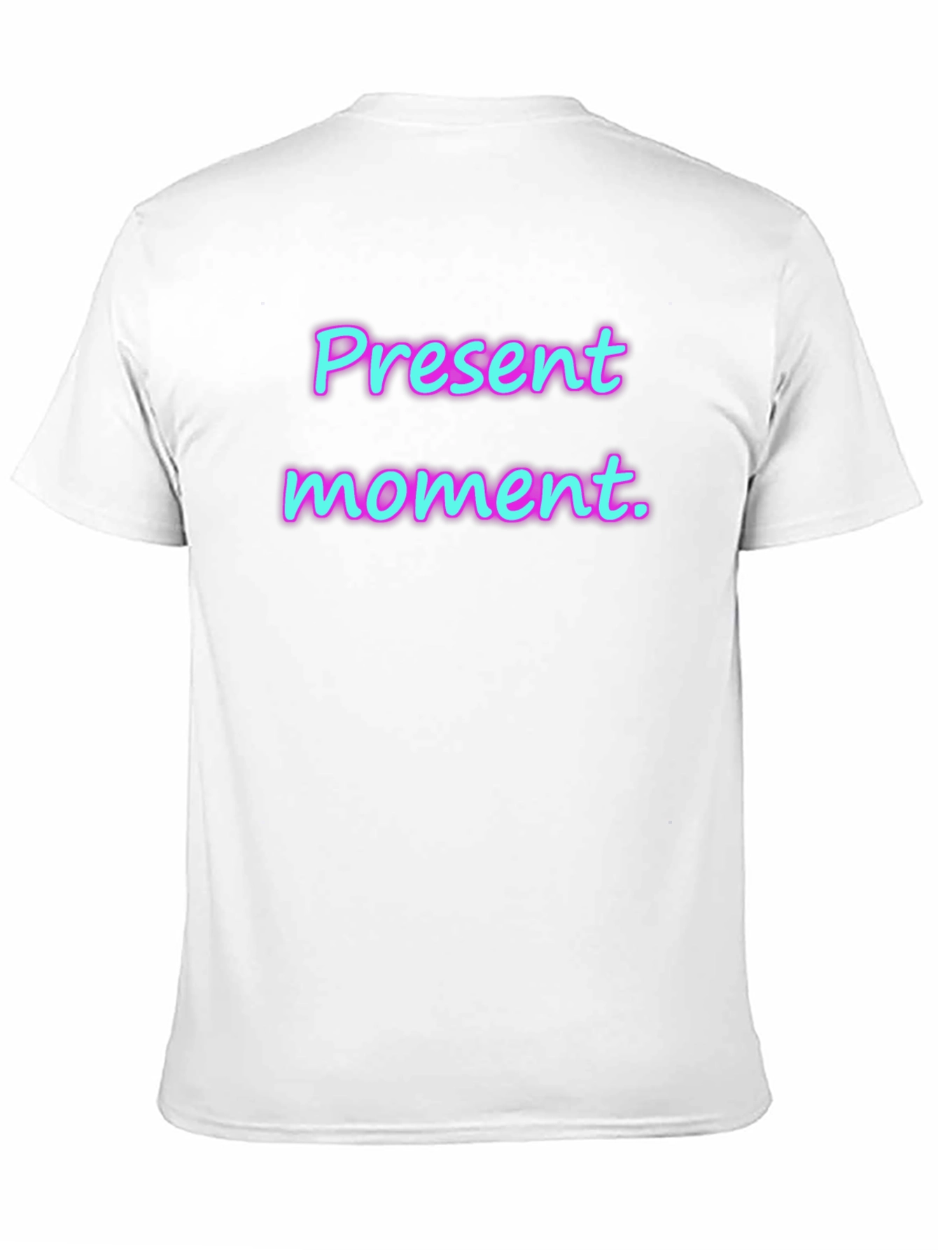 Present Moment Graphic Tee - Mens Black T-Shirt