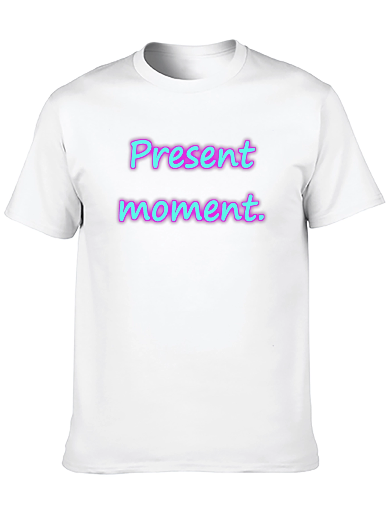 Present Moment Graphic Tee - Mens Black T-Shirt