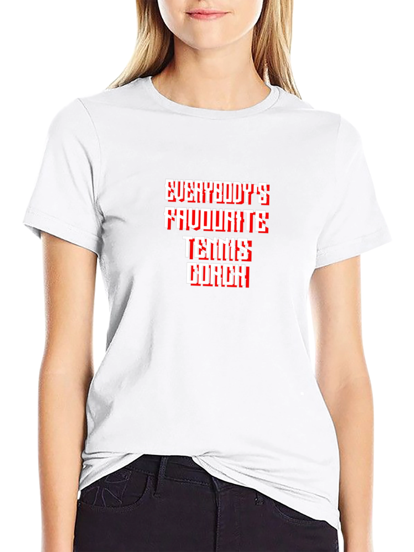 Tennis Coach T-Shirt - Everybodys Favourite!