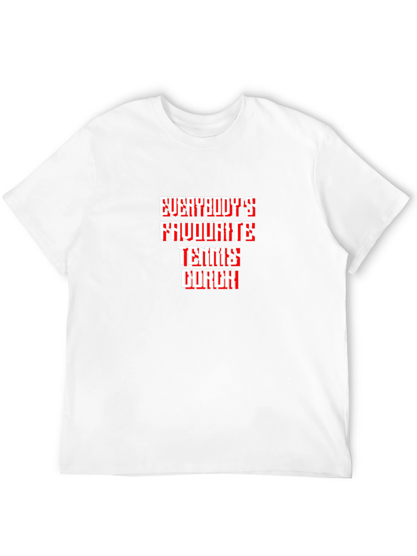 Tennis Coach T-Shirt - Everybodys Favourite!