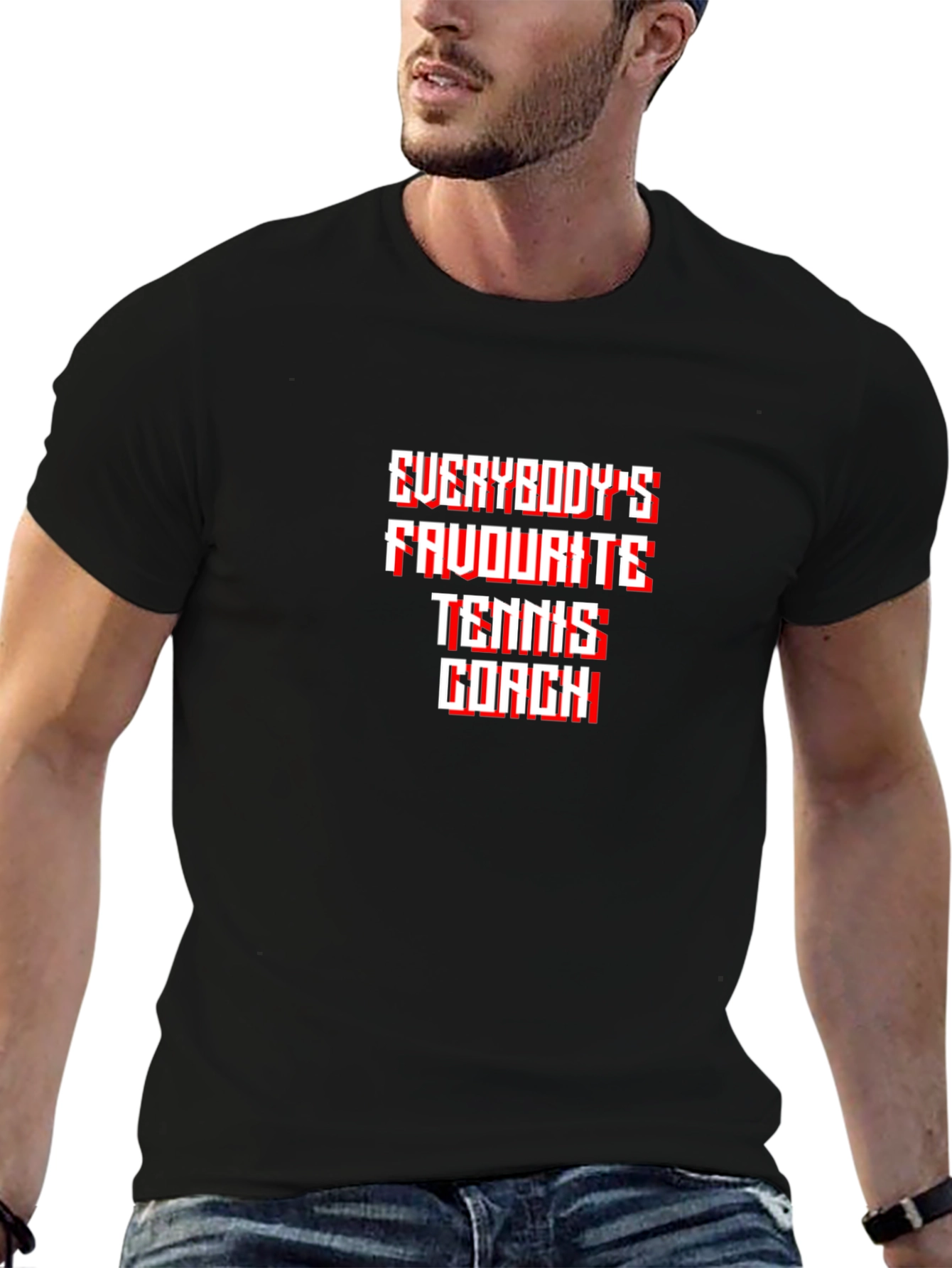 Tennis Coach T-Shirt - Everybodys Favourite!