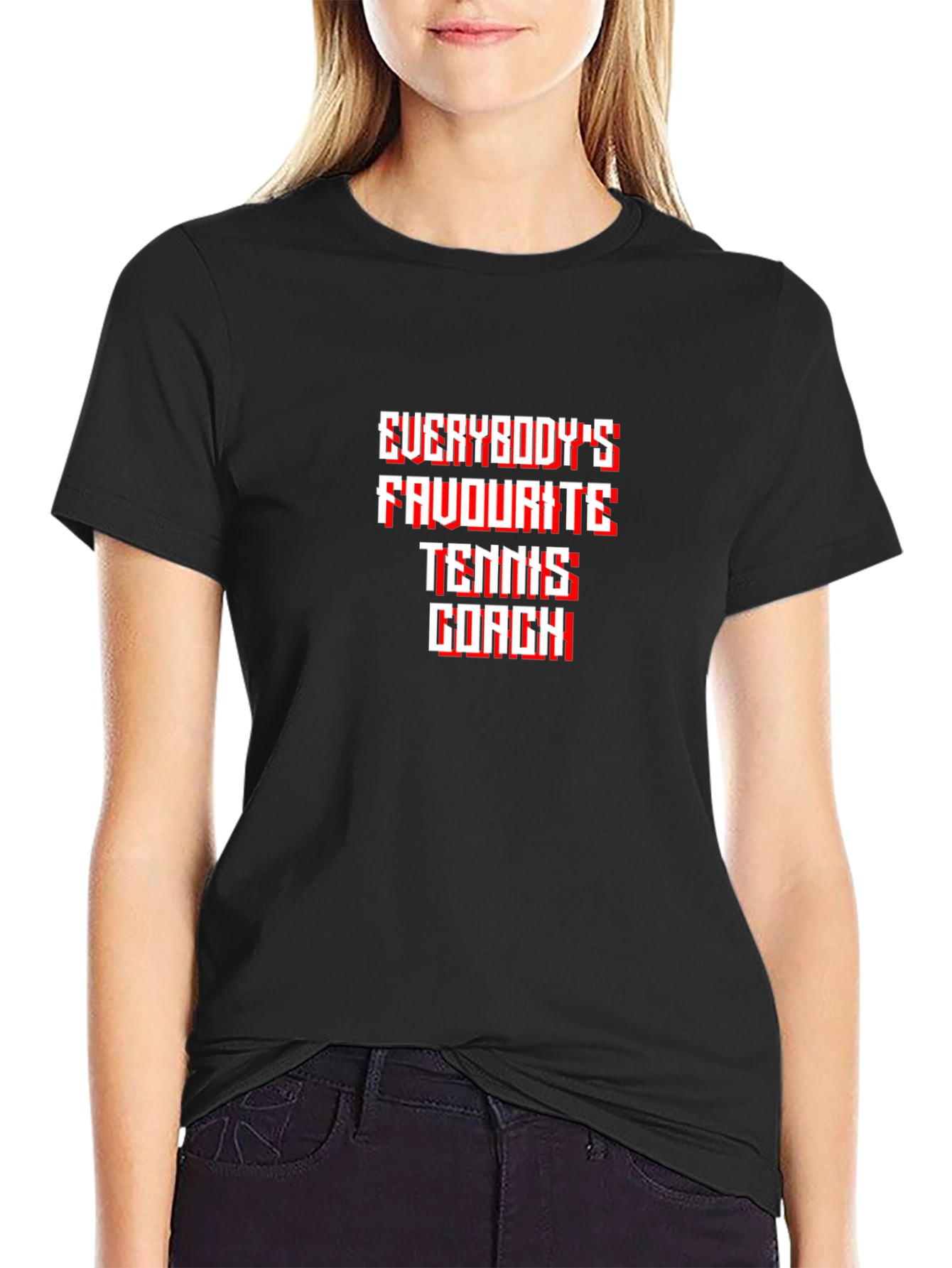 Tennis Coach T-Shirt - Everybodys Favourite!