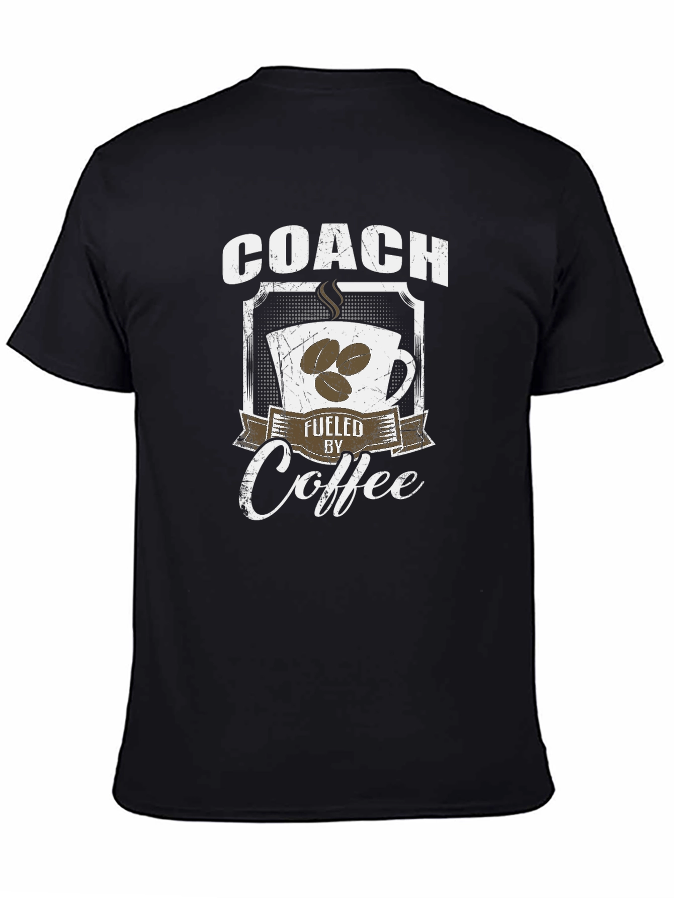 Coach Fueled by Coffee Graphic Tee - Black