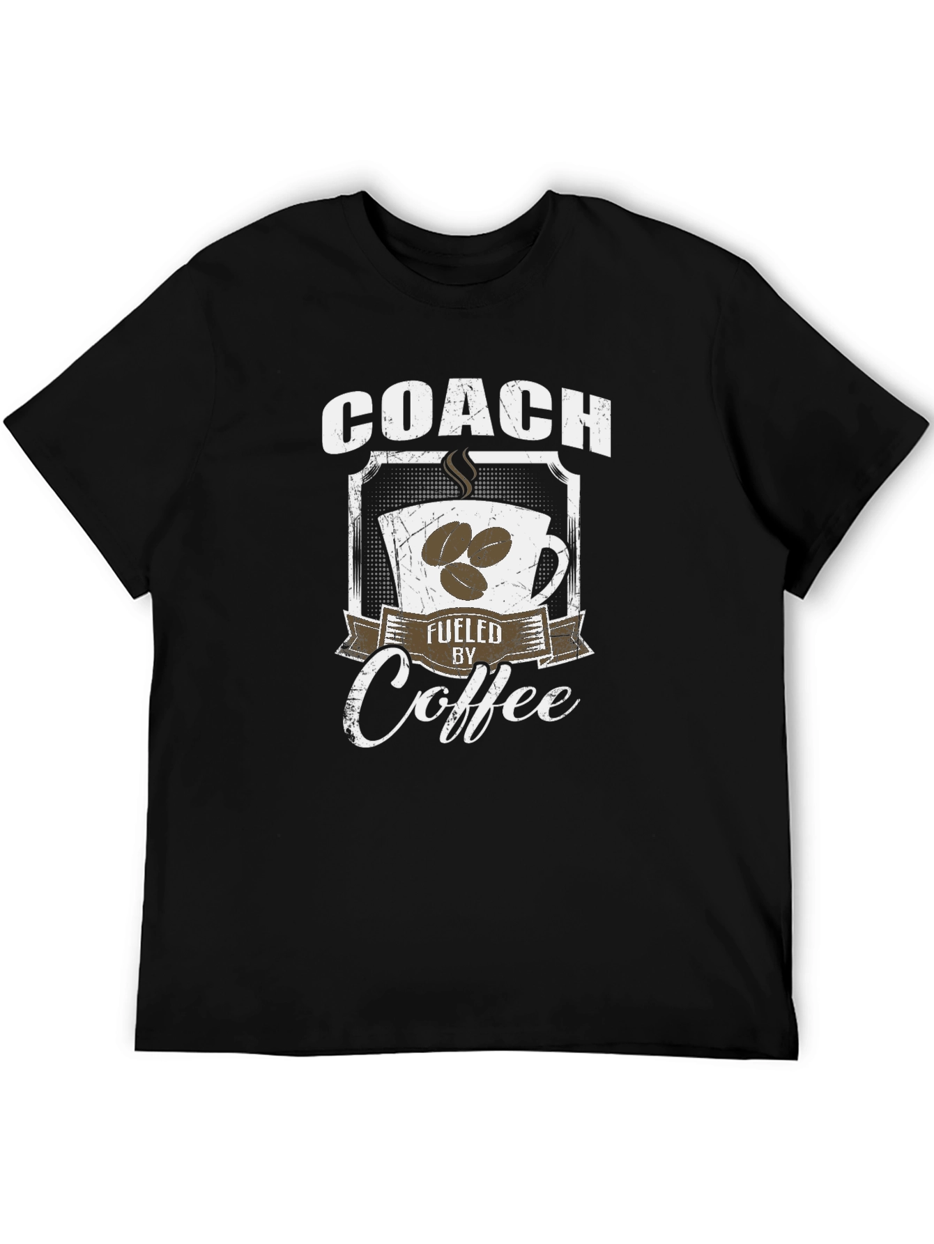 Coach Fueled by Coffee Graphic Tee - Black