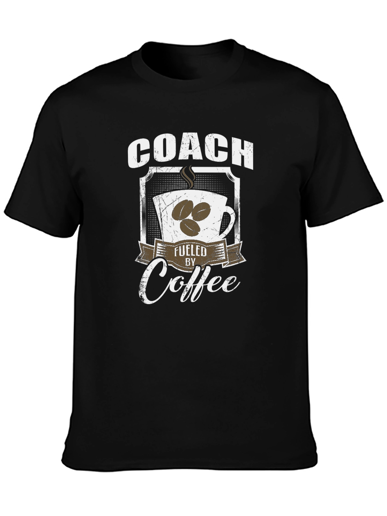 Coach Fueled by Coffee Graphic Tee - Black