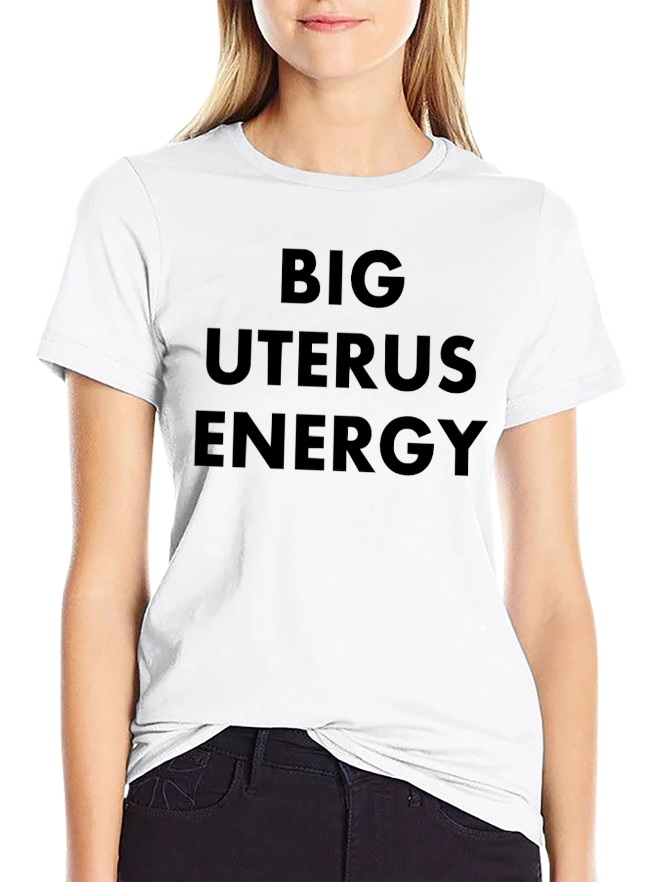 Big Uterus Energy Graphic Tee