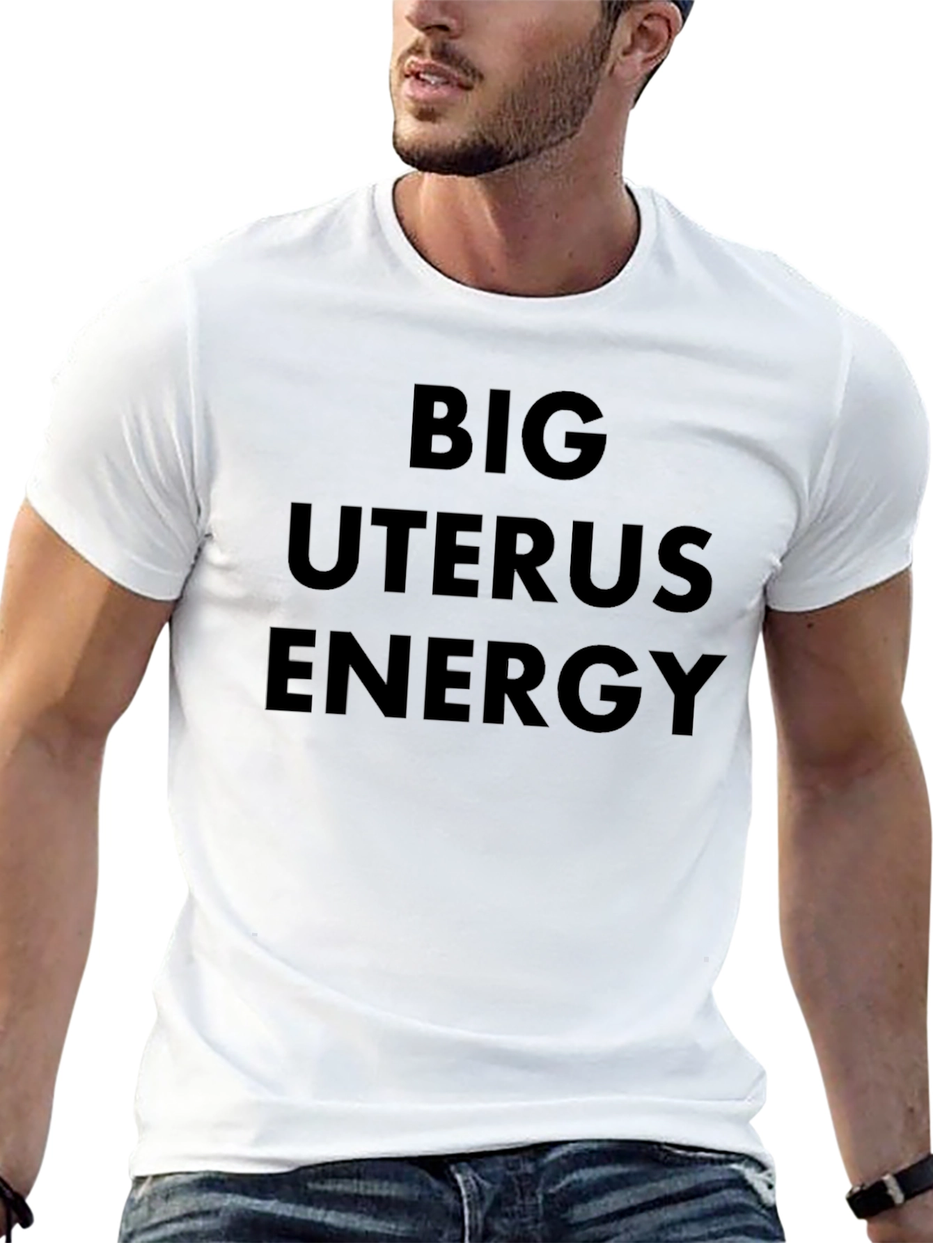 Big Uterus Energy Graphic Tee