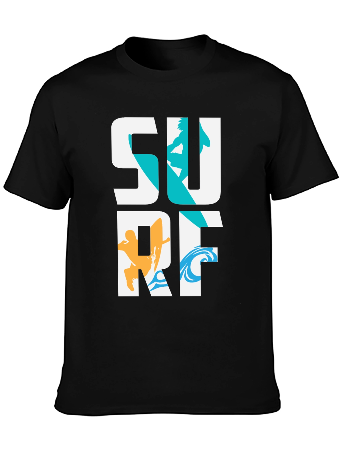 Surf Graphic Tee - Cool Surfer T-Shirt
