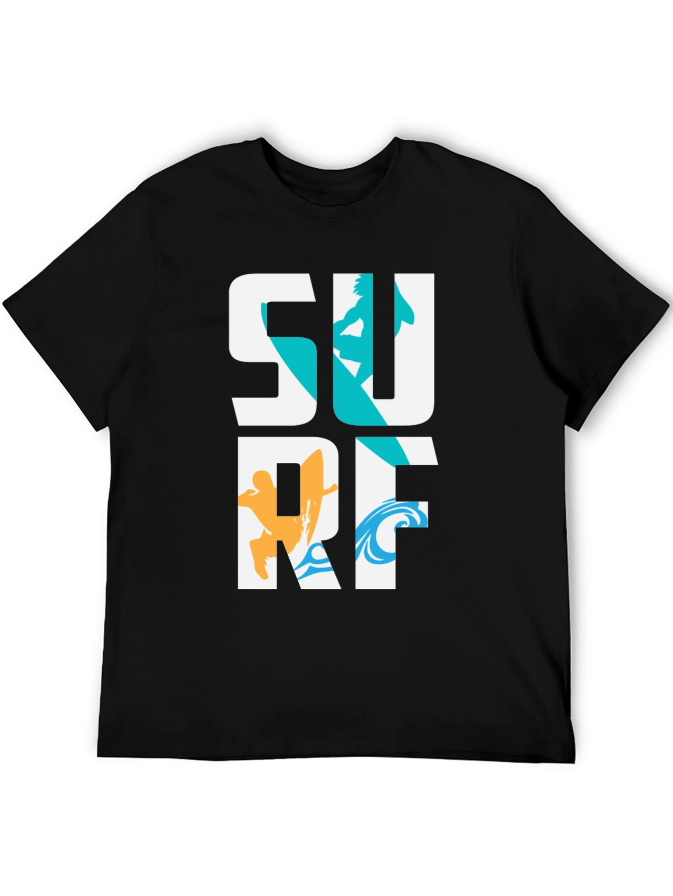 Surf Graphic Tee - Cool Surfer T-Shirt