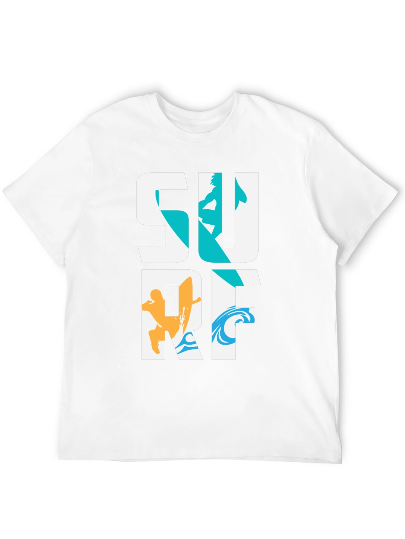 Surf Graphic Tee - Cool Surfer T-Shirt