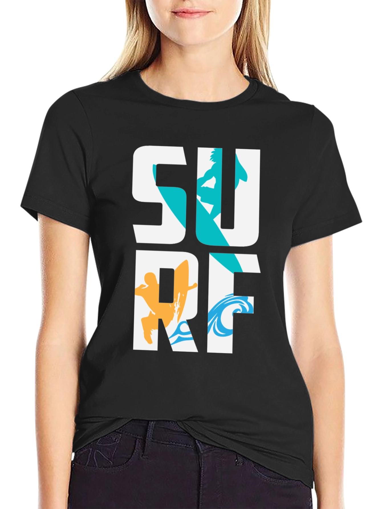 Surf Graphic Tee - Cool Surfer T-Shirt