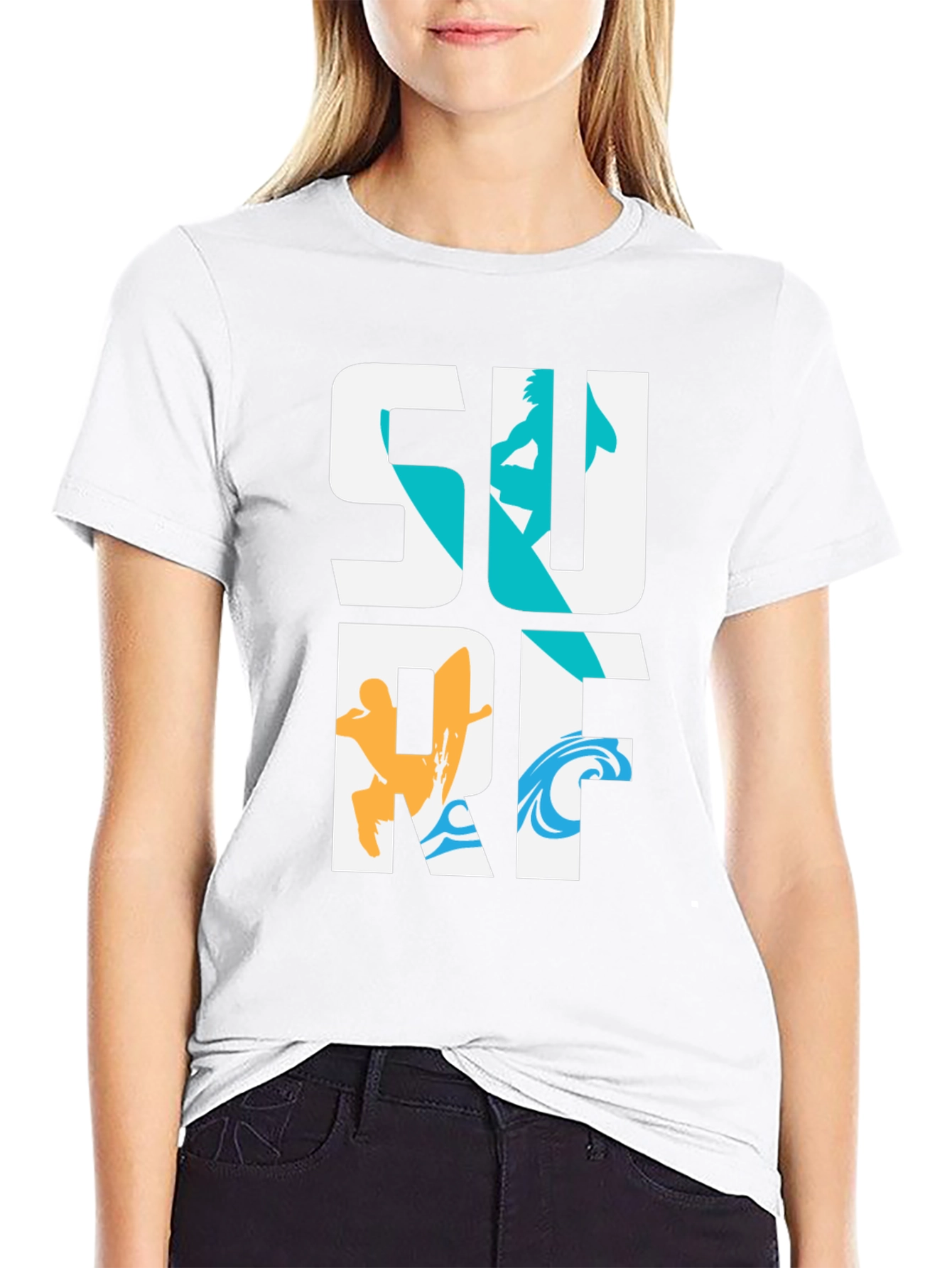Surf Graphic Tee - Cool Surfer T-Shirt