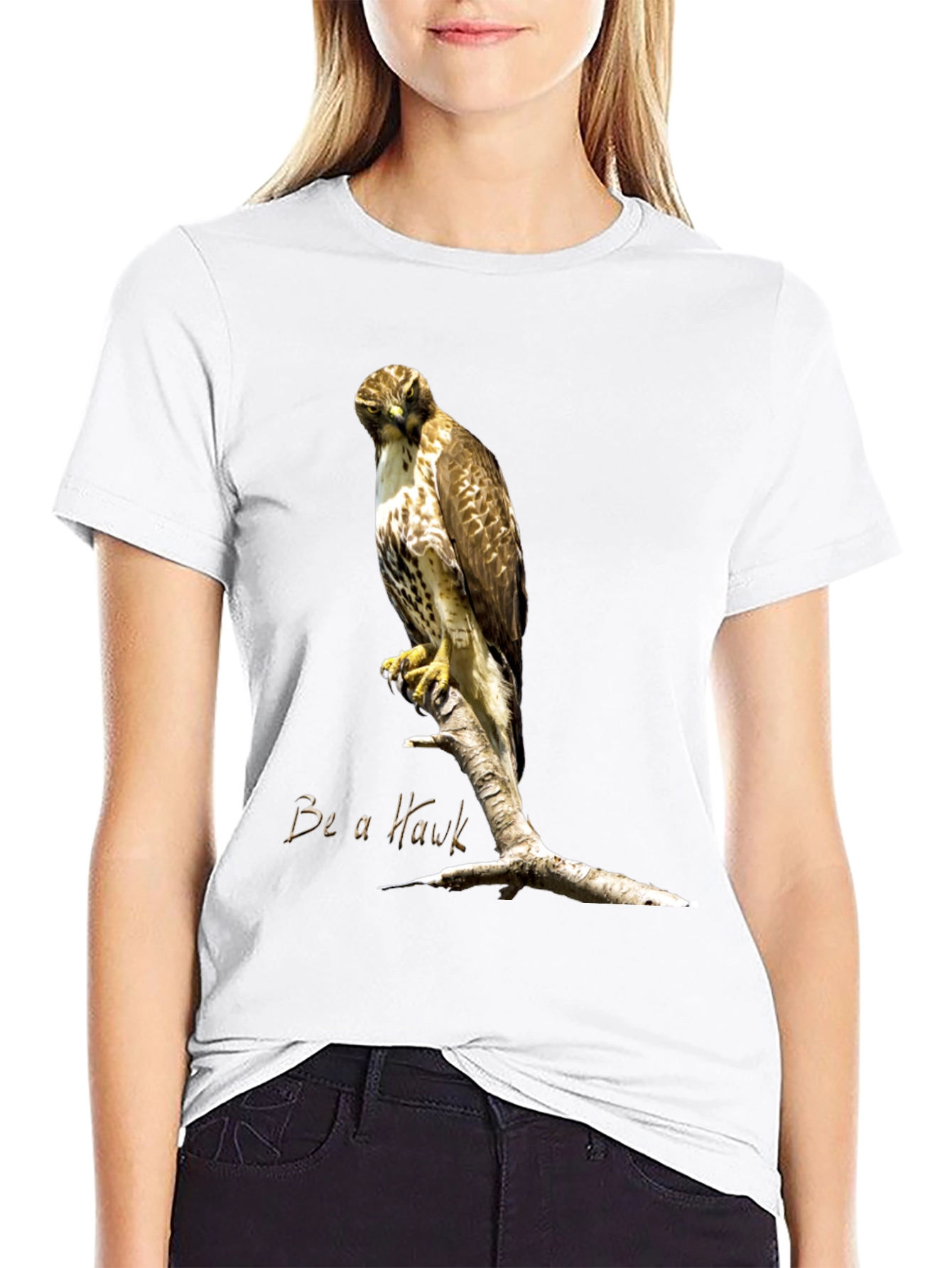 Be a Hawk Graphic T-Shirt