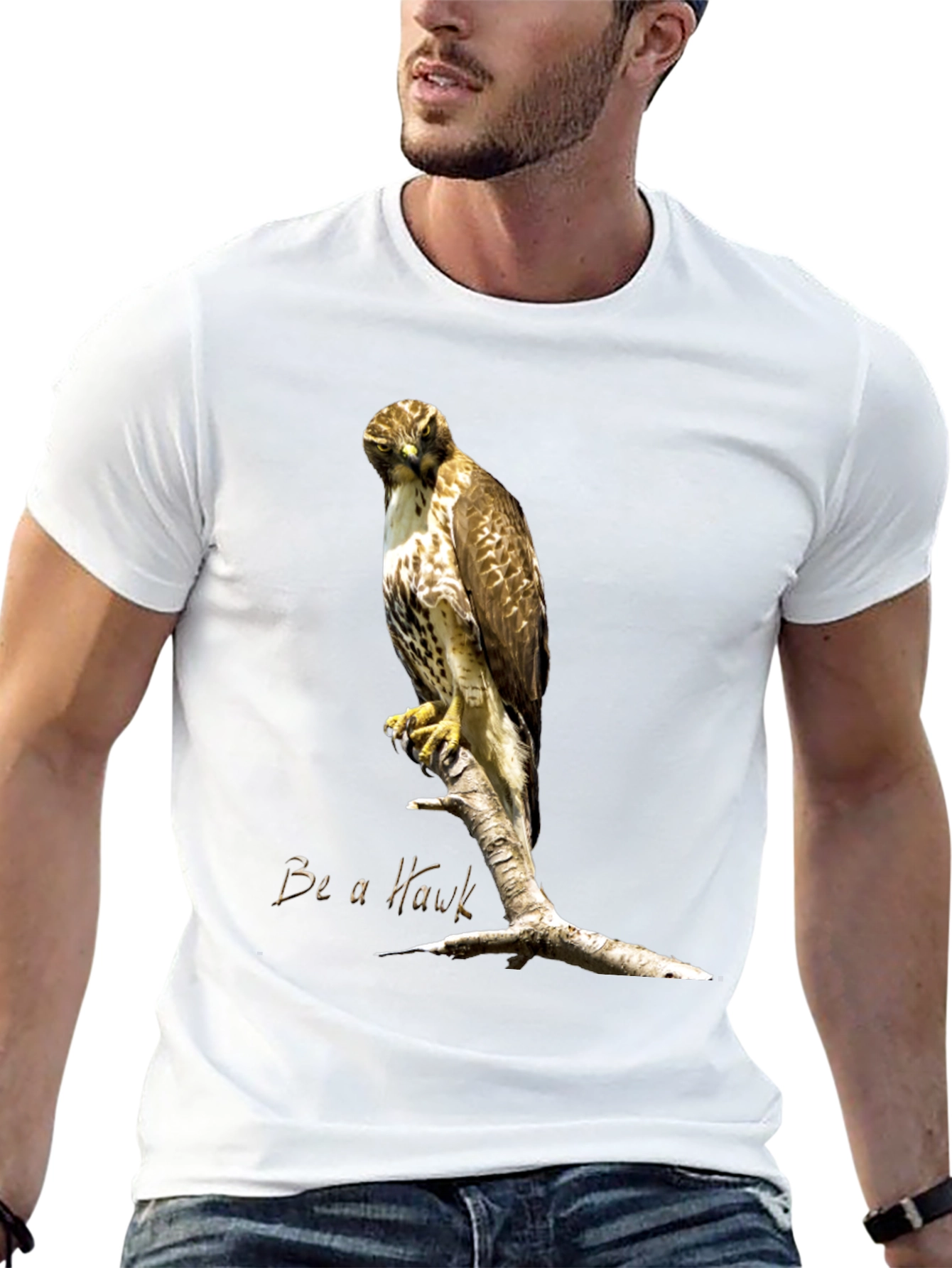 Be a Hawk Graphic T-Shirt