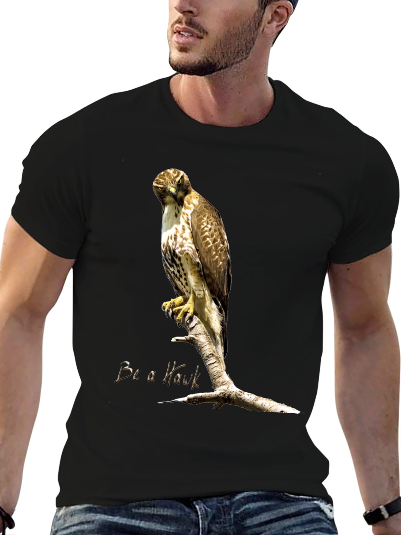 Be a Hawk Graphic T-Shirt