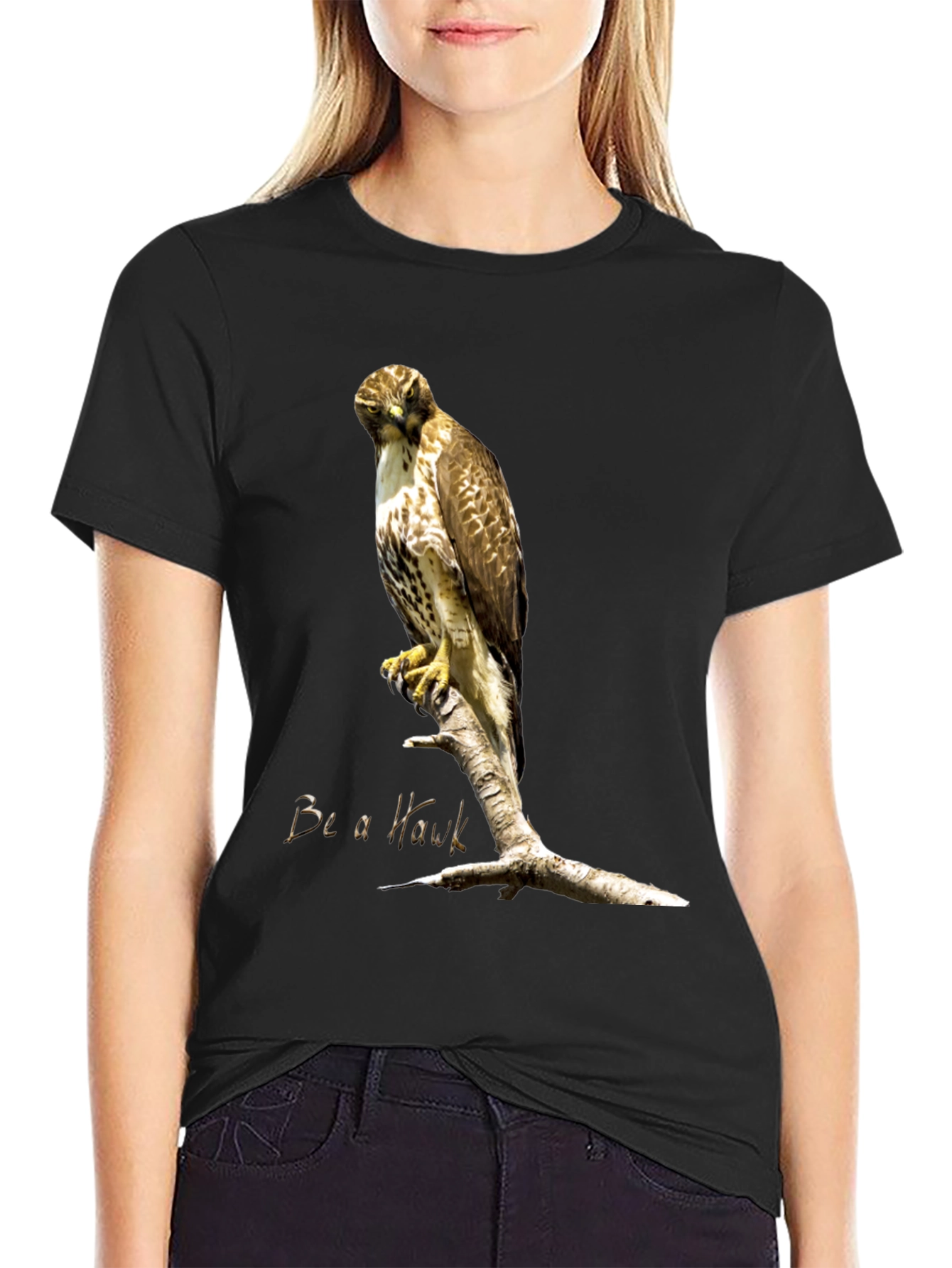 Be a Hawk Graphic T-Shirt