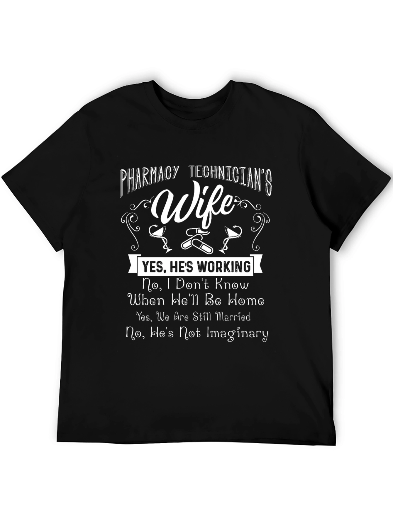 Pharmacy Technician Wife Graphic Tee
